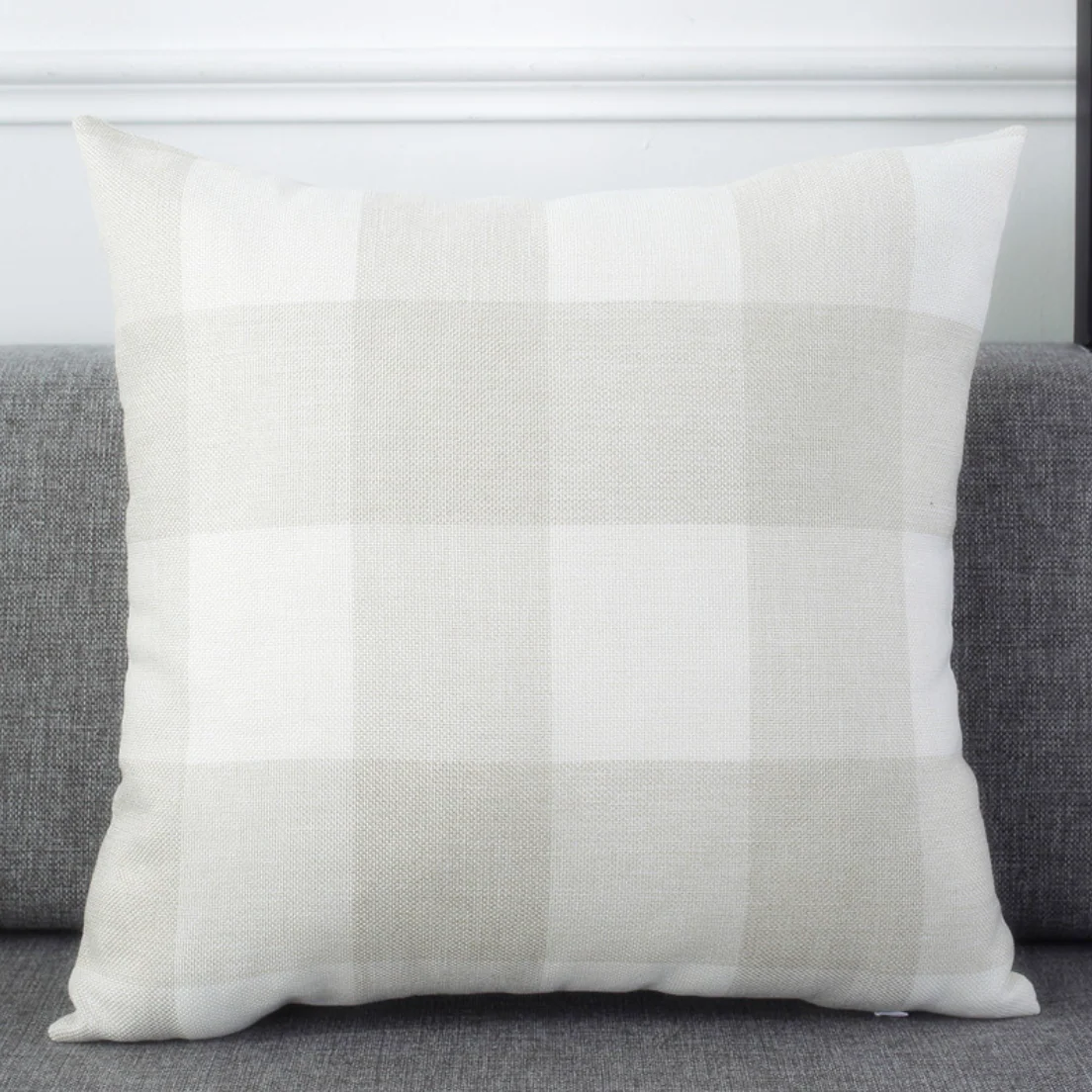 Checked Cushion Cover Set of 2 - Image 23