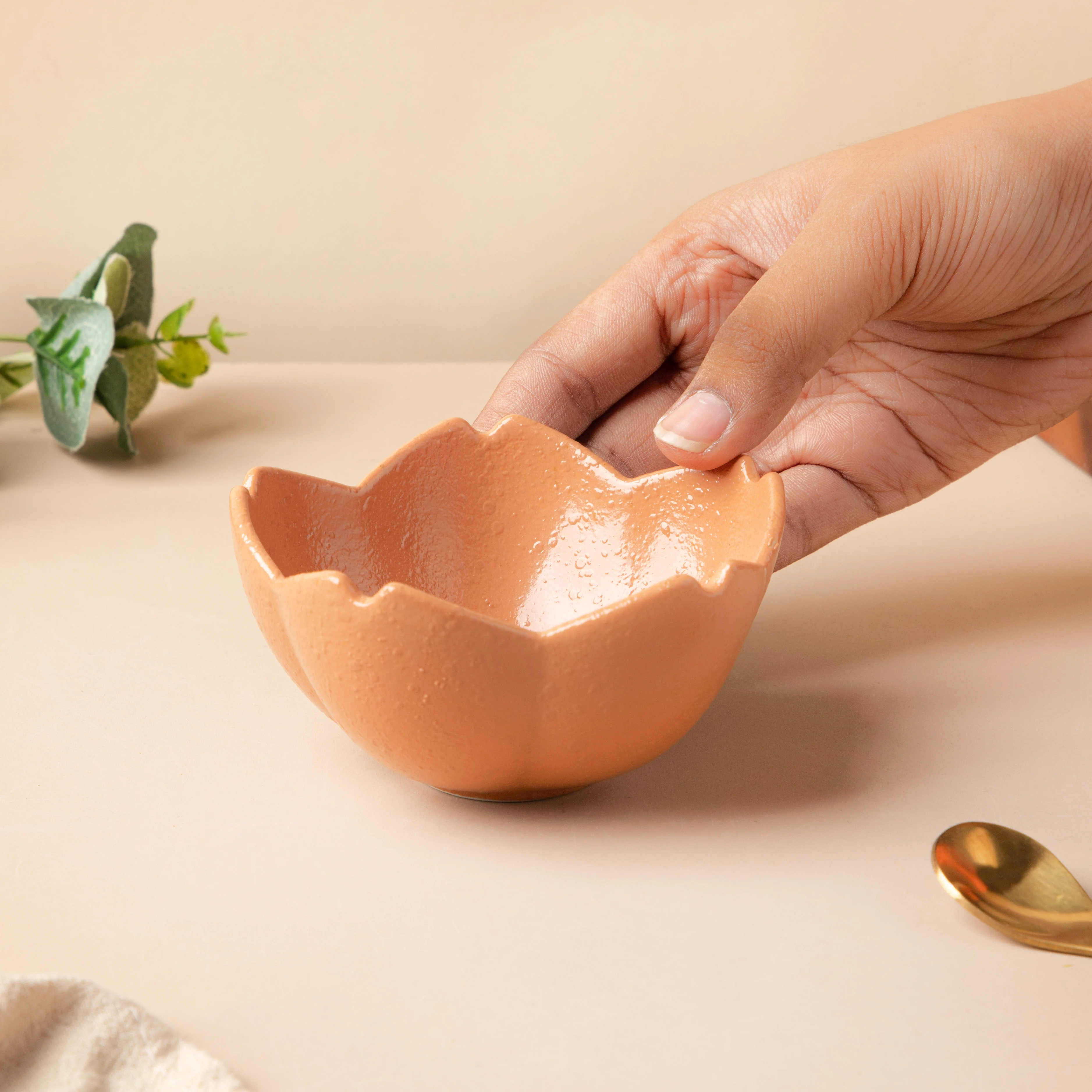 Cherry Blossom Peach Pudding Bowl 150 ml - Image 3