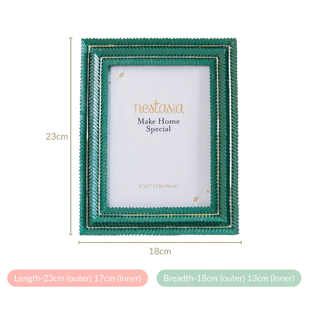 Chic Tropical Photo Frame 9"x7" - Image 5