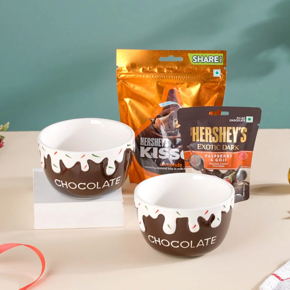 Choco-licious Dessert Time Christmas Hamper Set Of 4 - Image 3
