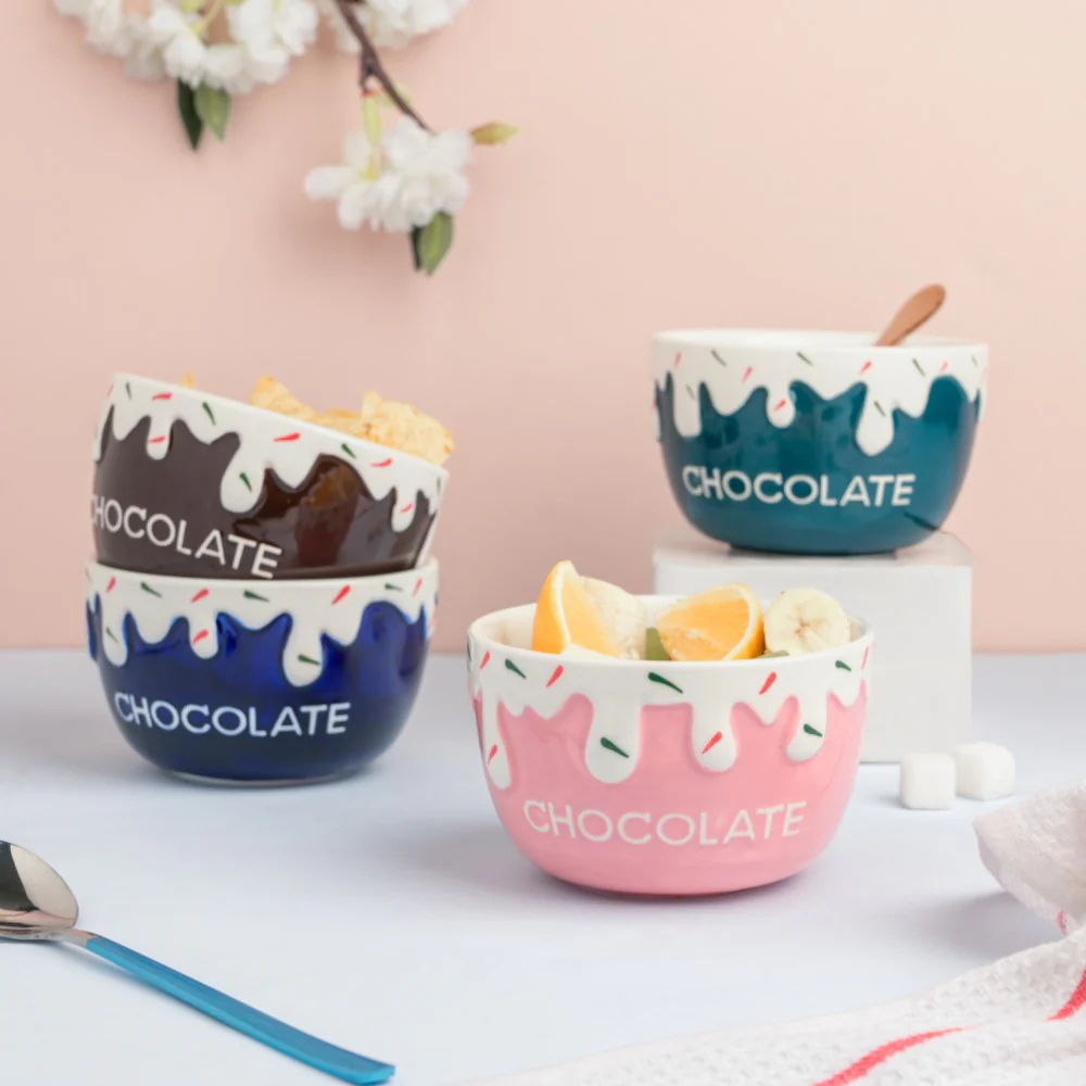 Chocolate Side Bowl Brown 400 ml - Image 8