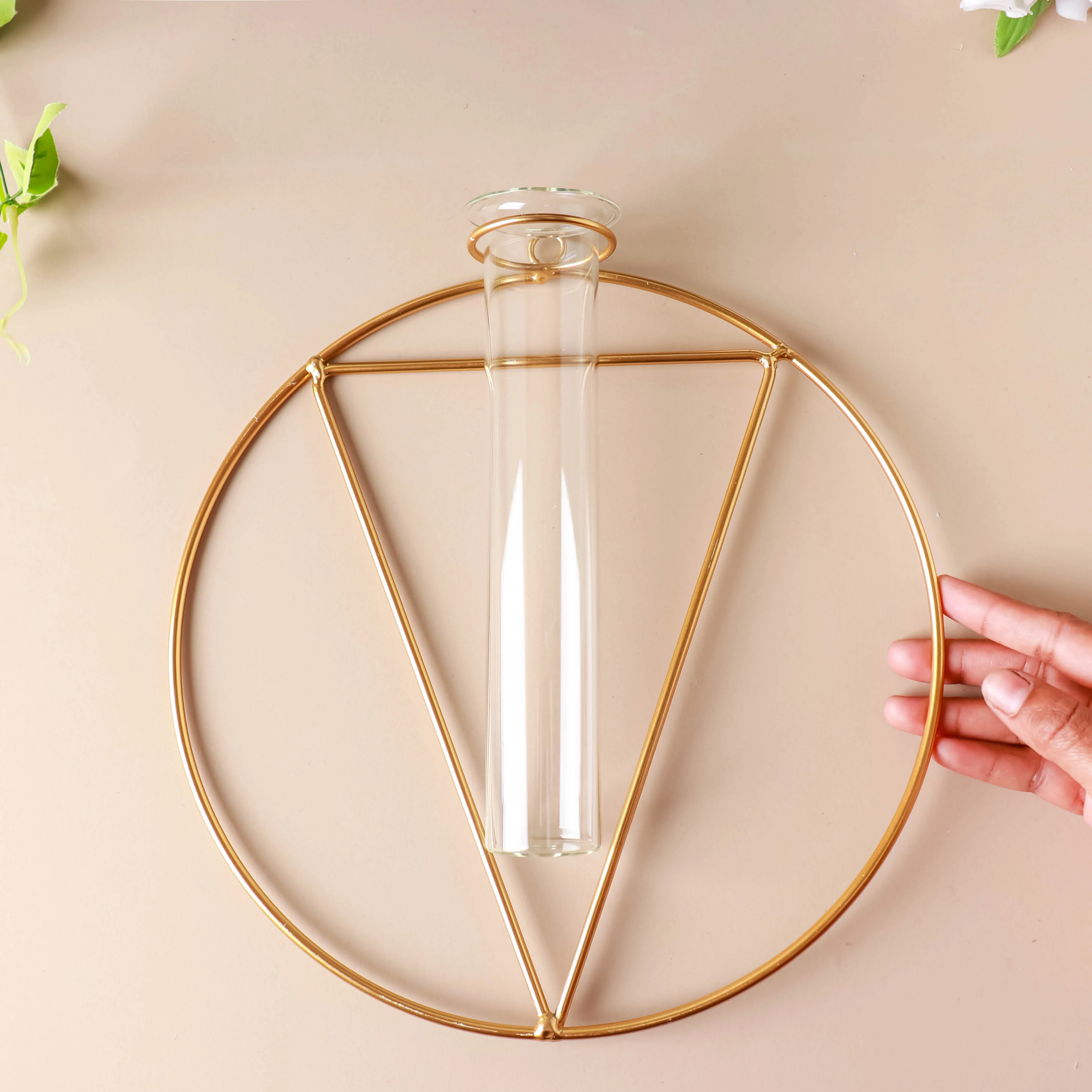Circular Wall Tube Vase - Image 3