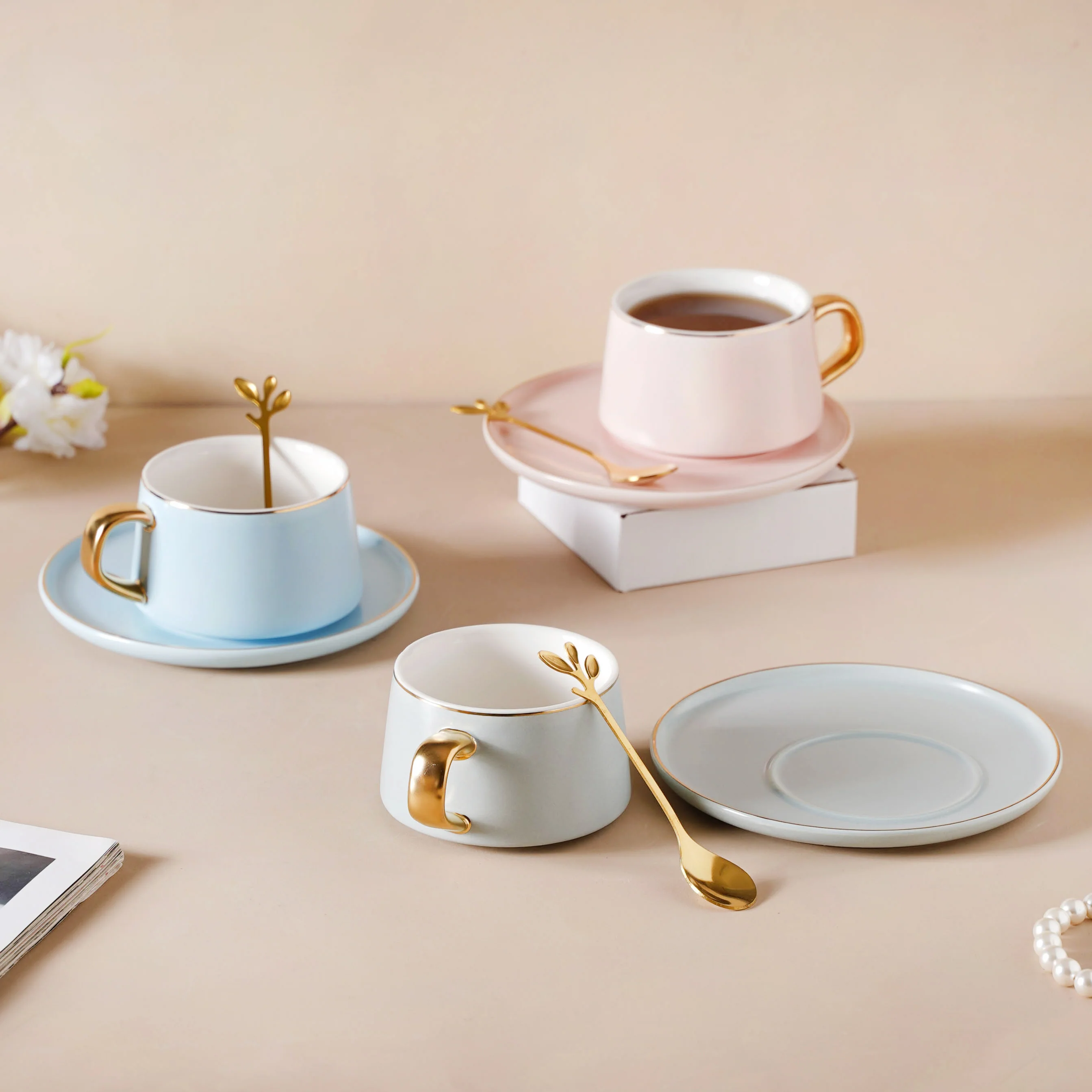 Classic Cup And Saucer Set - Image 22