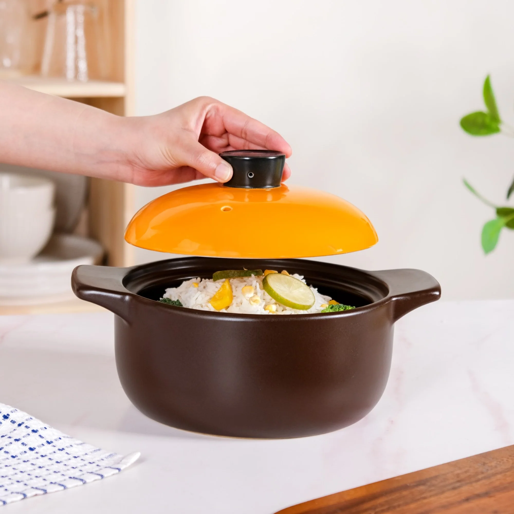 Clementine Japanese Cooking Pot 2200ml - Image 10