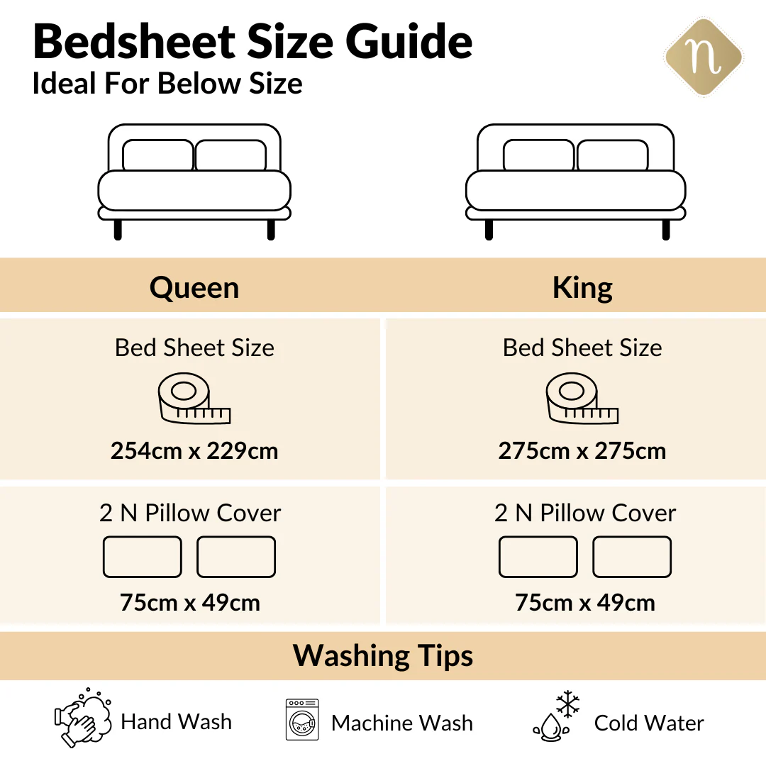 Coastal Chateau Queen Size Cotton Bedding Set 254x229cm - Image 5