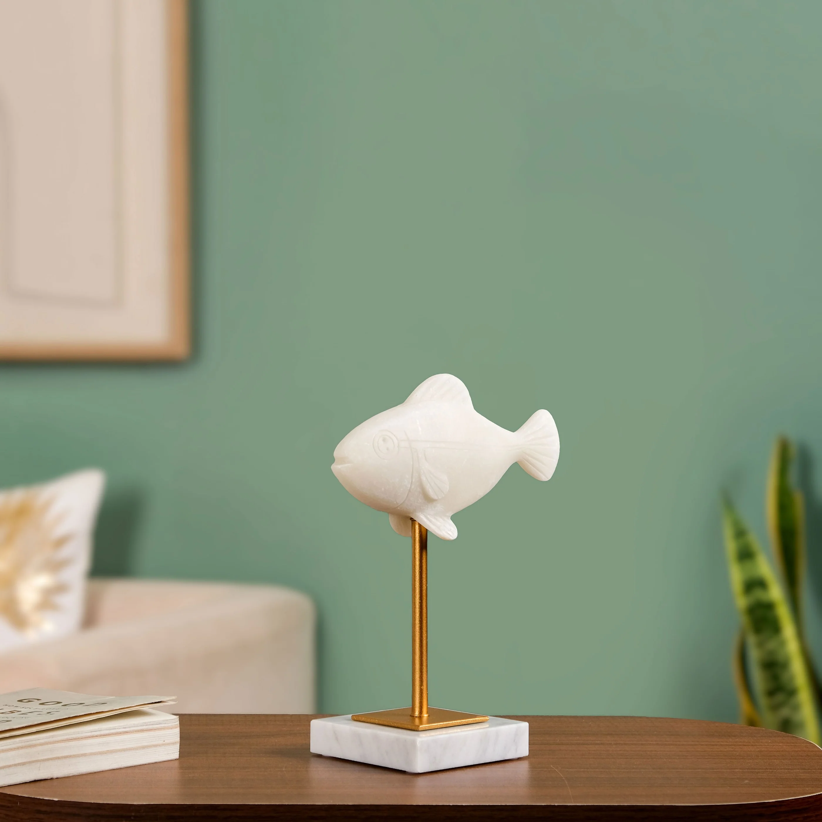 Coastal Fish Sculpture Decor - Image 6