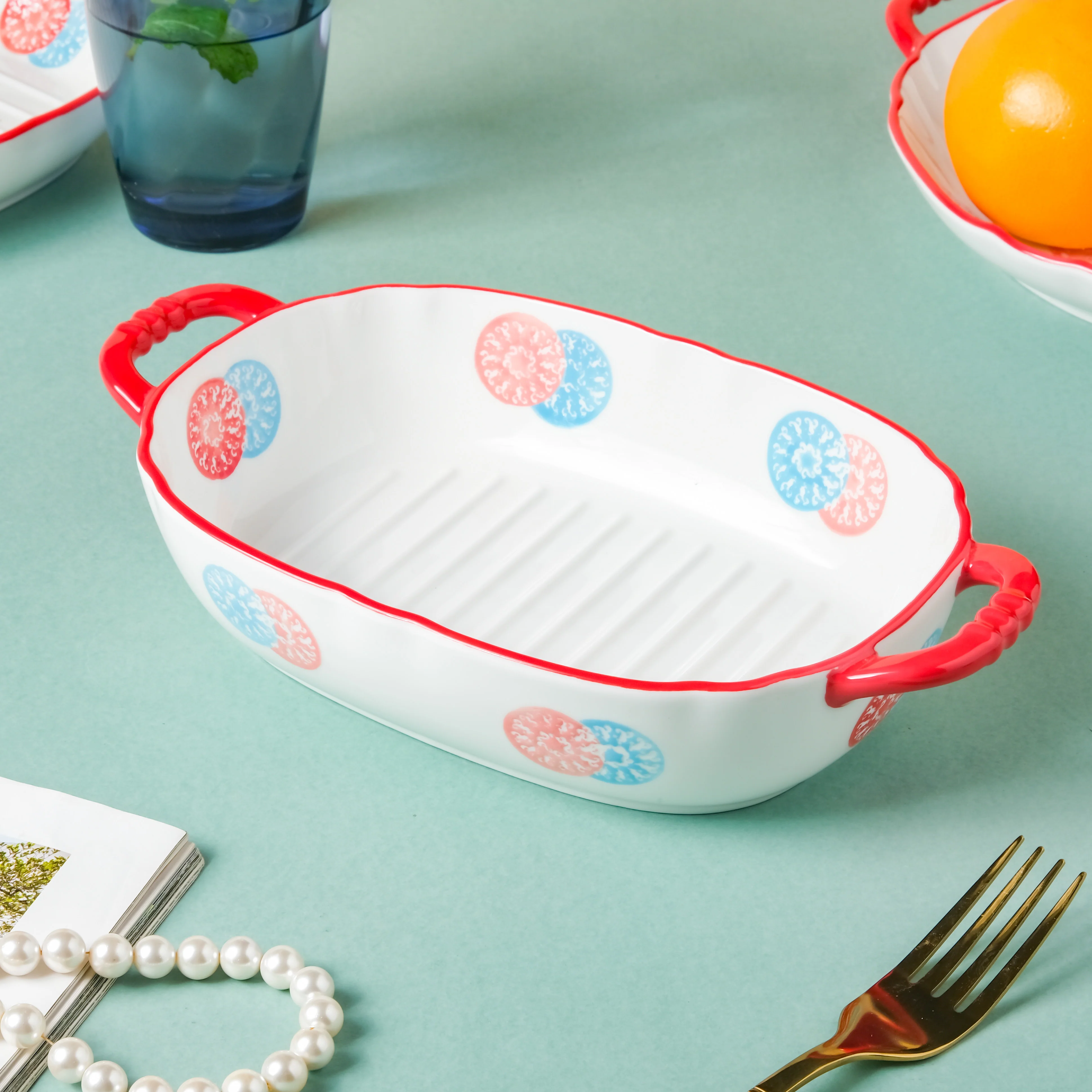 Colorful Bbq Grill Plate - Image 4