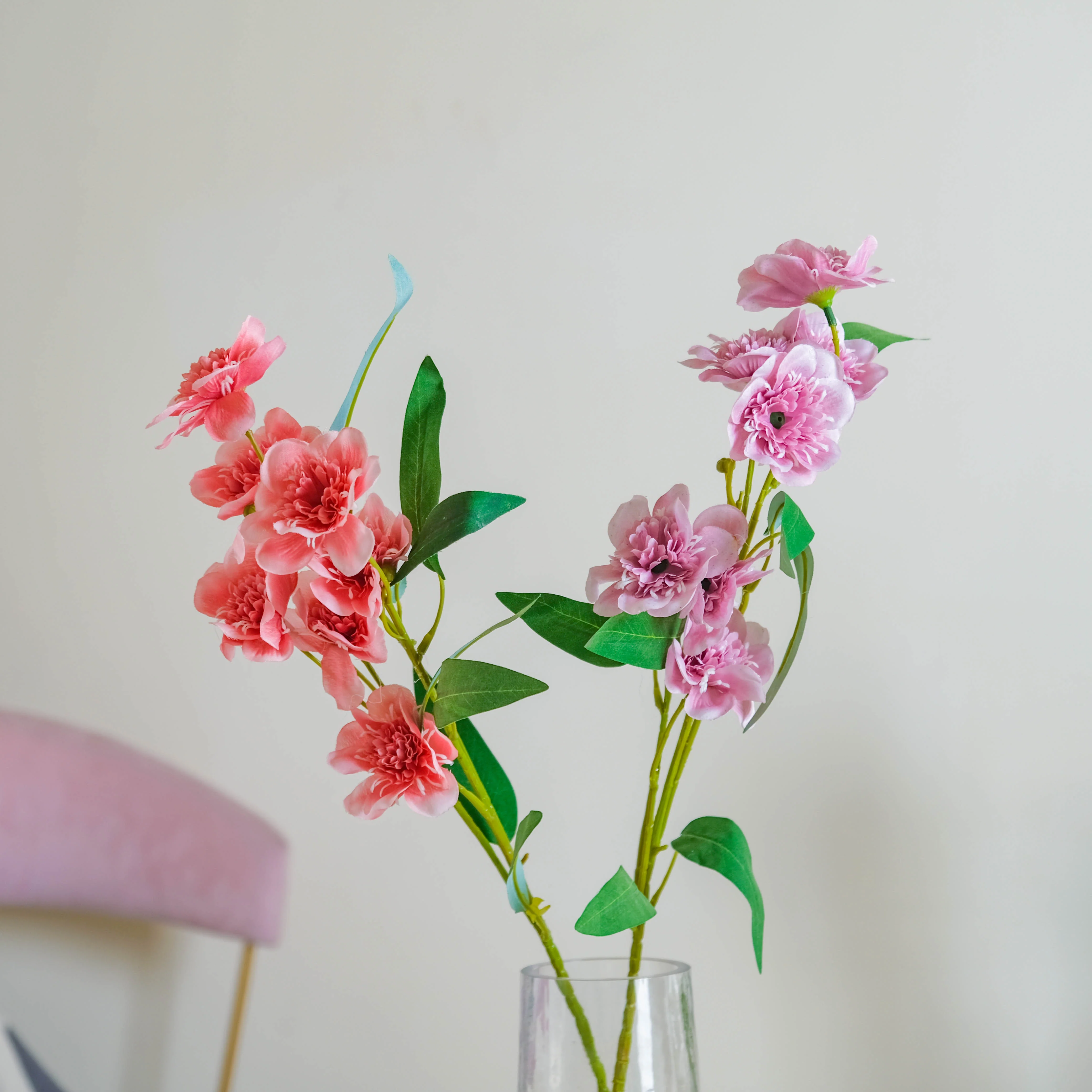 Colorful Faux Wild Flower Stem - Image 2