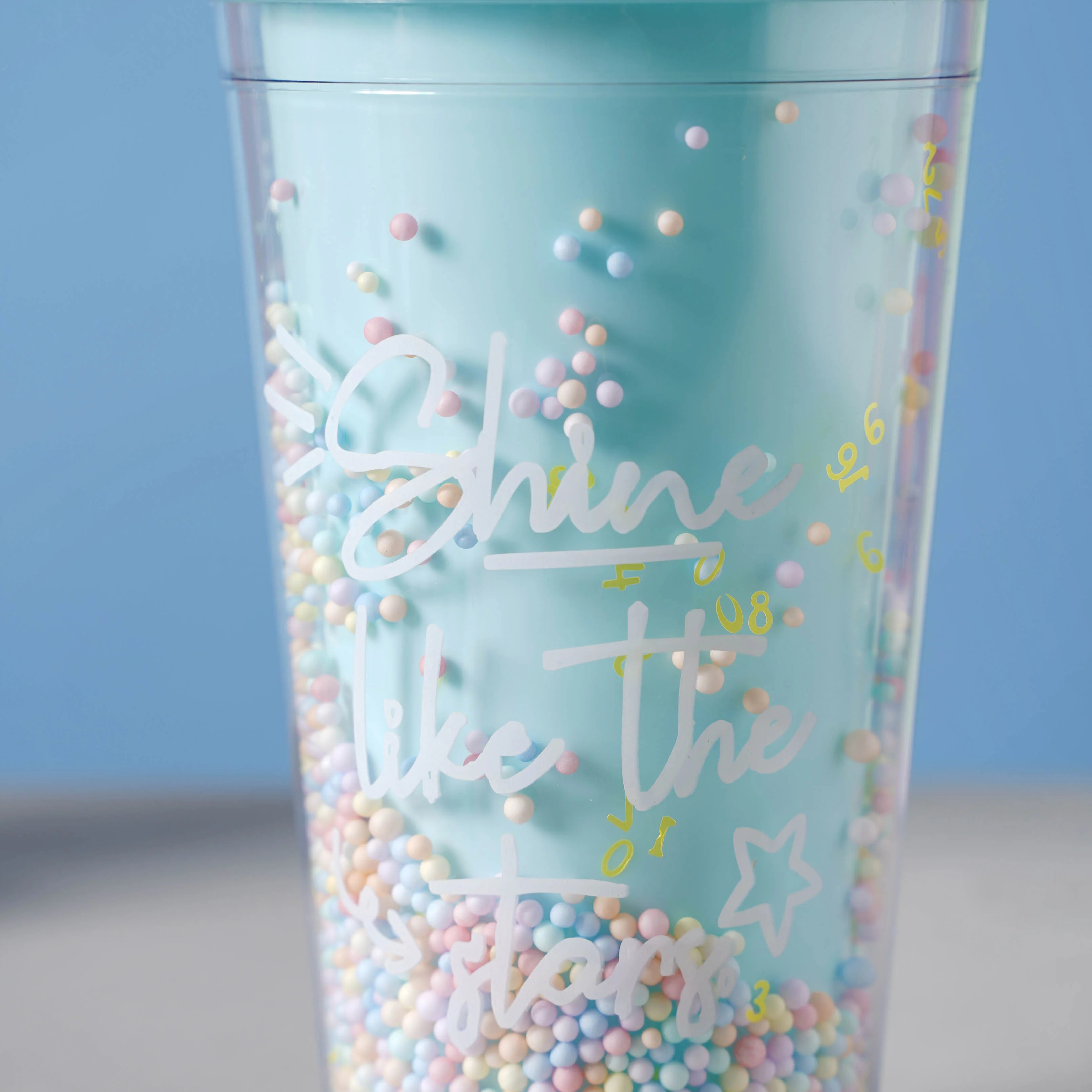 Confetti Cup and Straw - Image 44