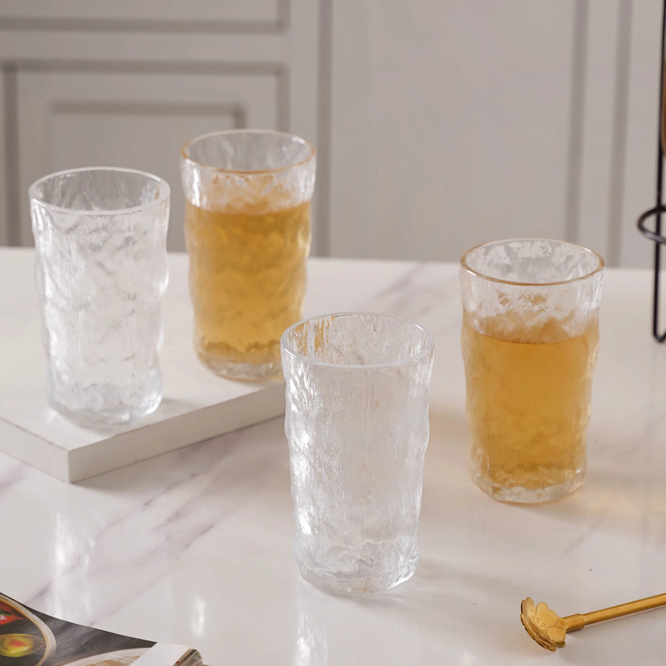 Contemporary Water Glass Set of 4 - Image 4