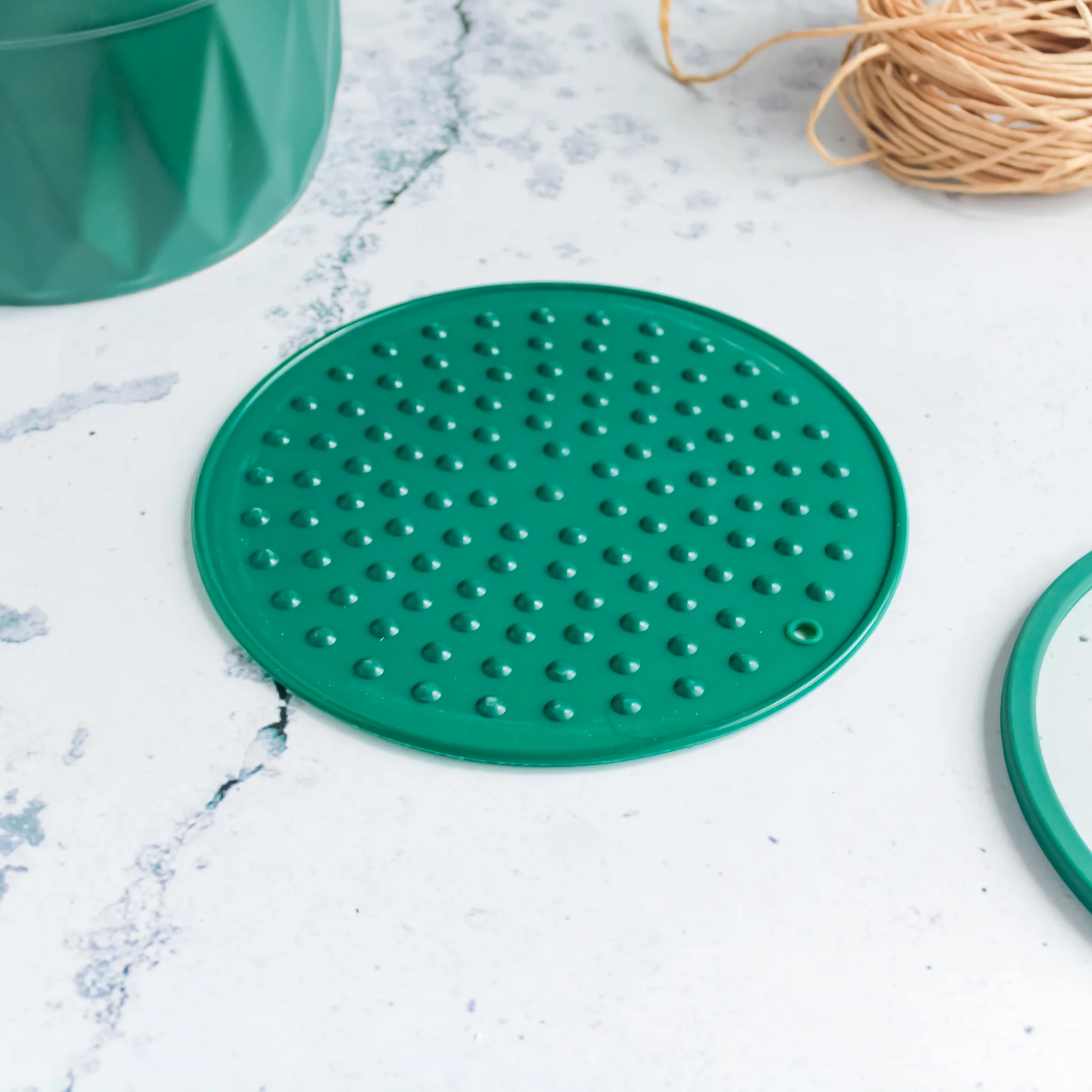 Cooking Pot with Lid Green - Image 10