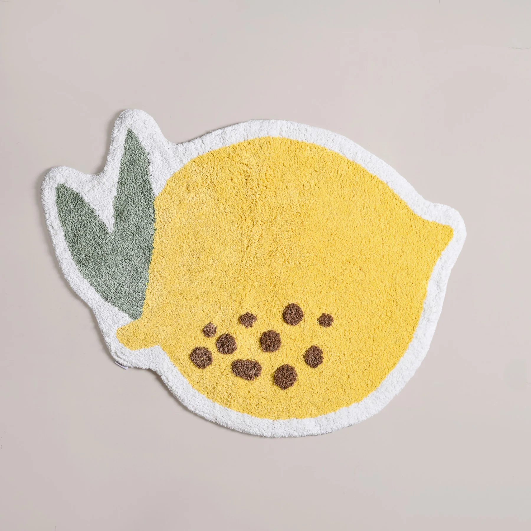 Anti Slip Lemon Cotton Floor Mat 76x56cm - Image 7