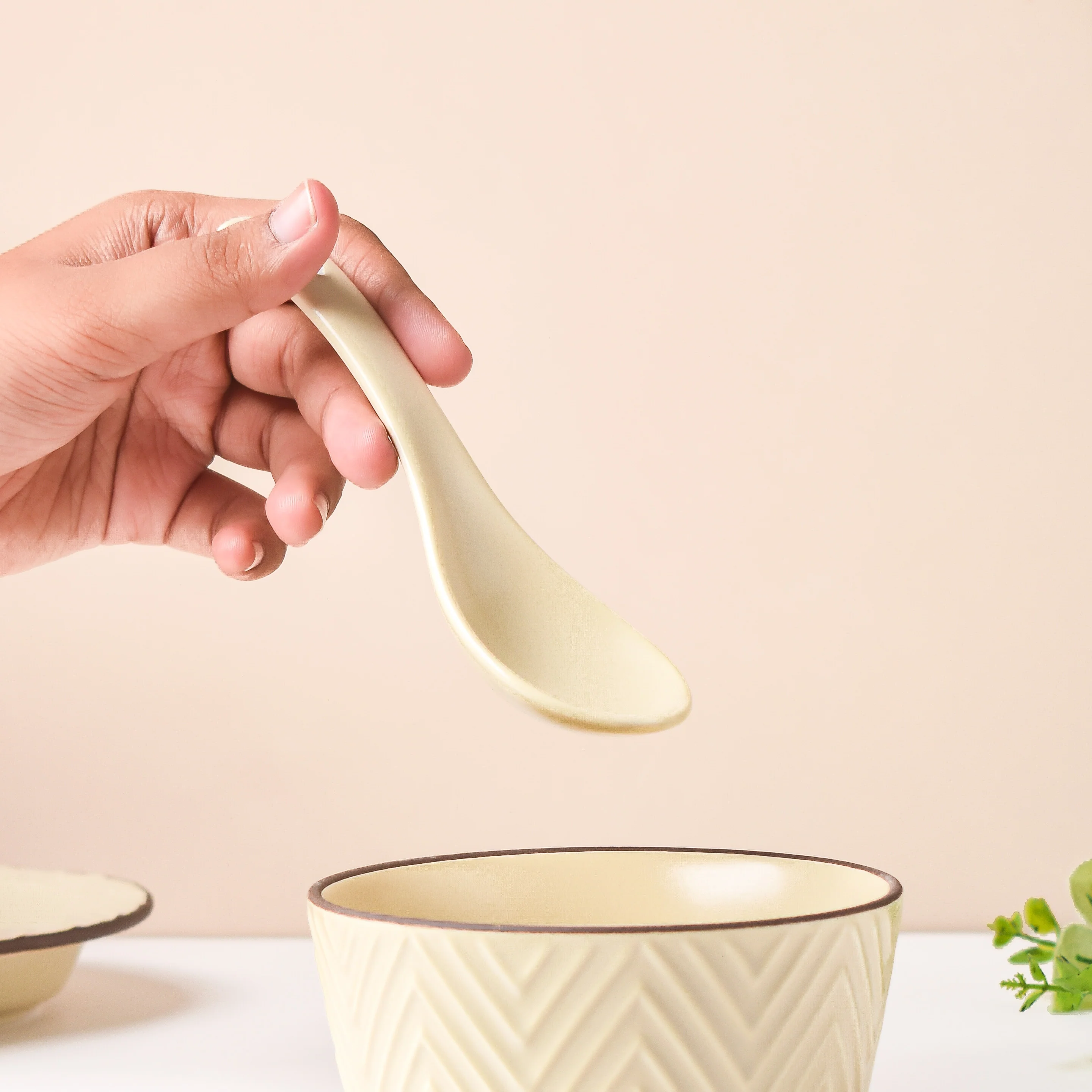 Crème De La Crème Ceramic Soup Spoon - Image 2