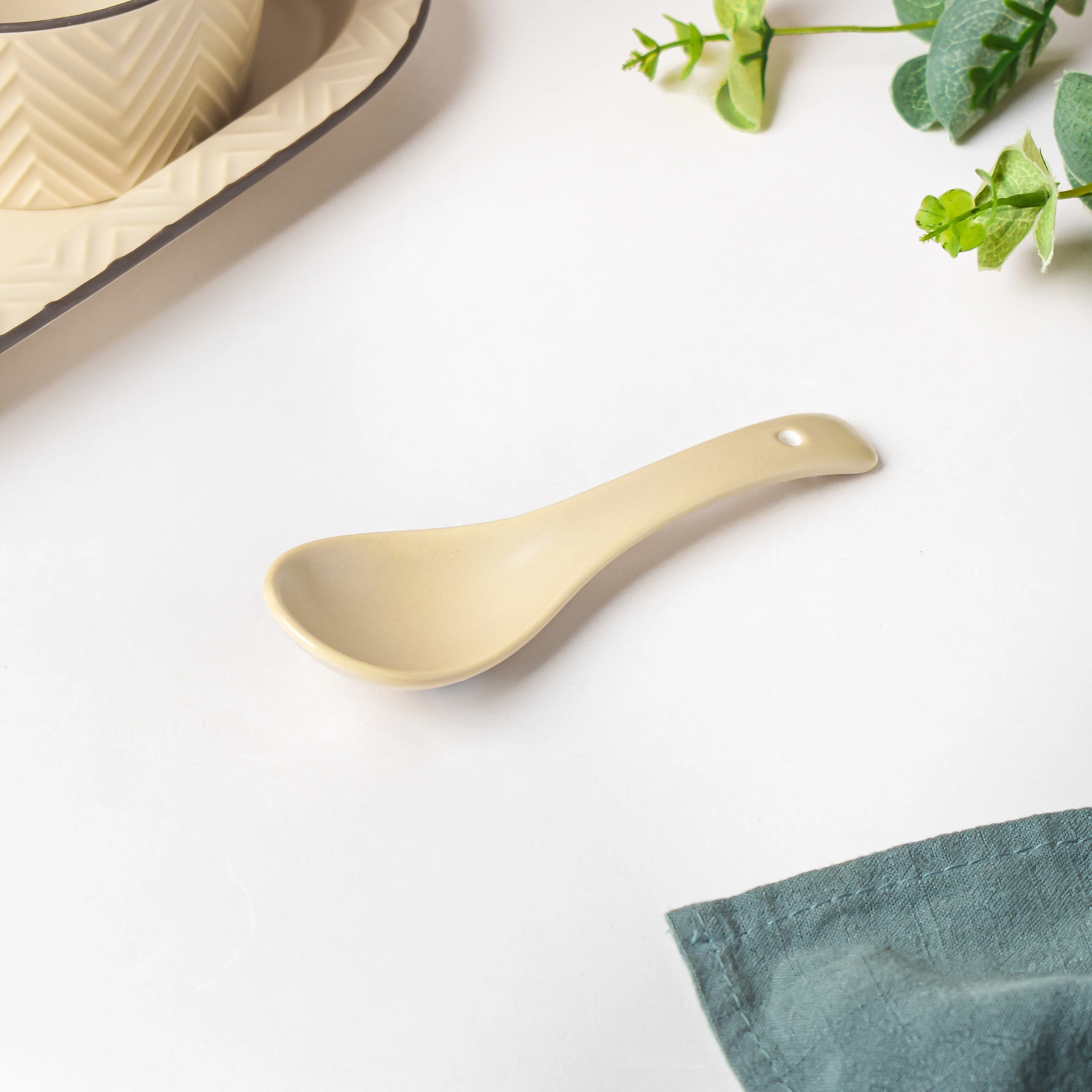 Crème De La Crème Ceramic Soup Spoon - Image 6