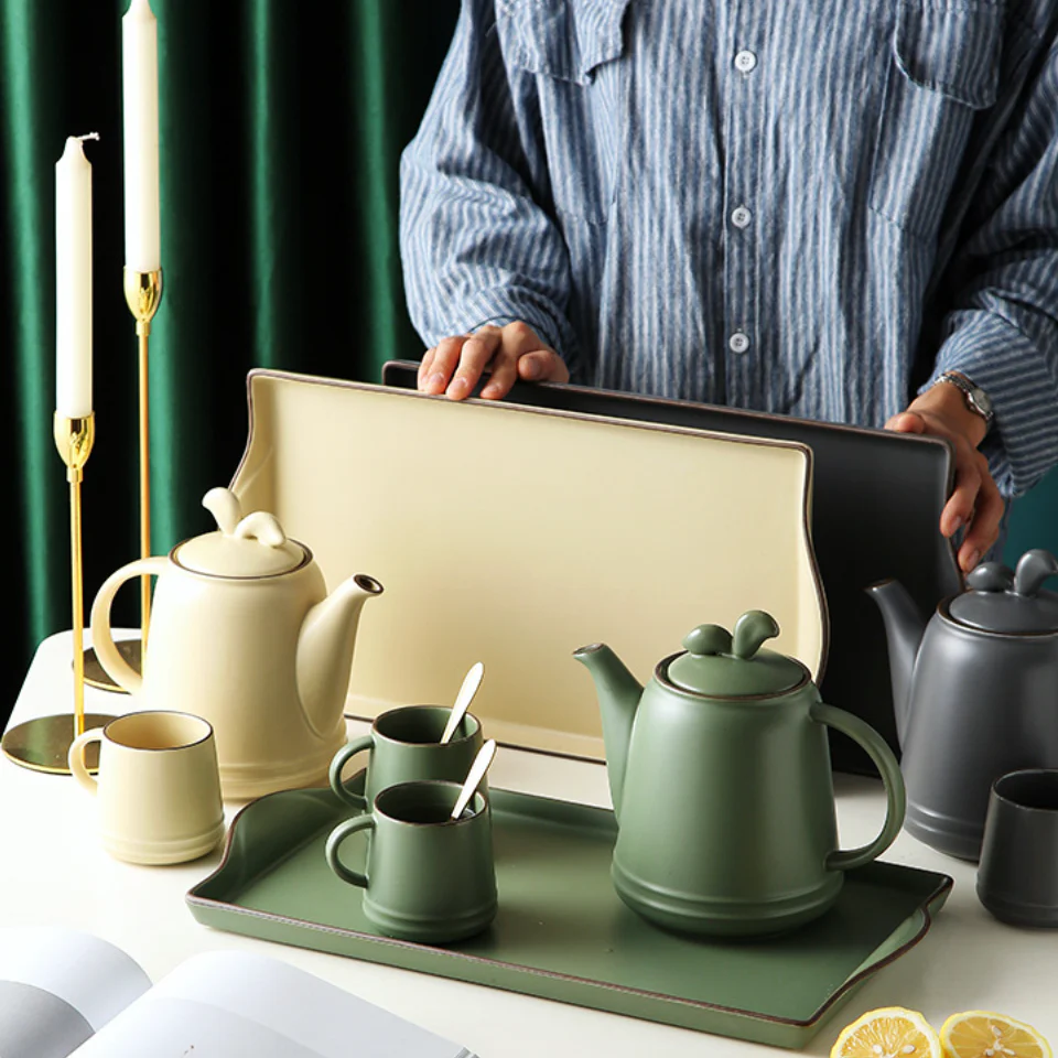 Crème De La Crème Ceramic Teaware Set Of 6 - Image 4