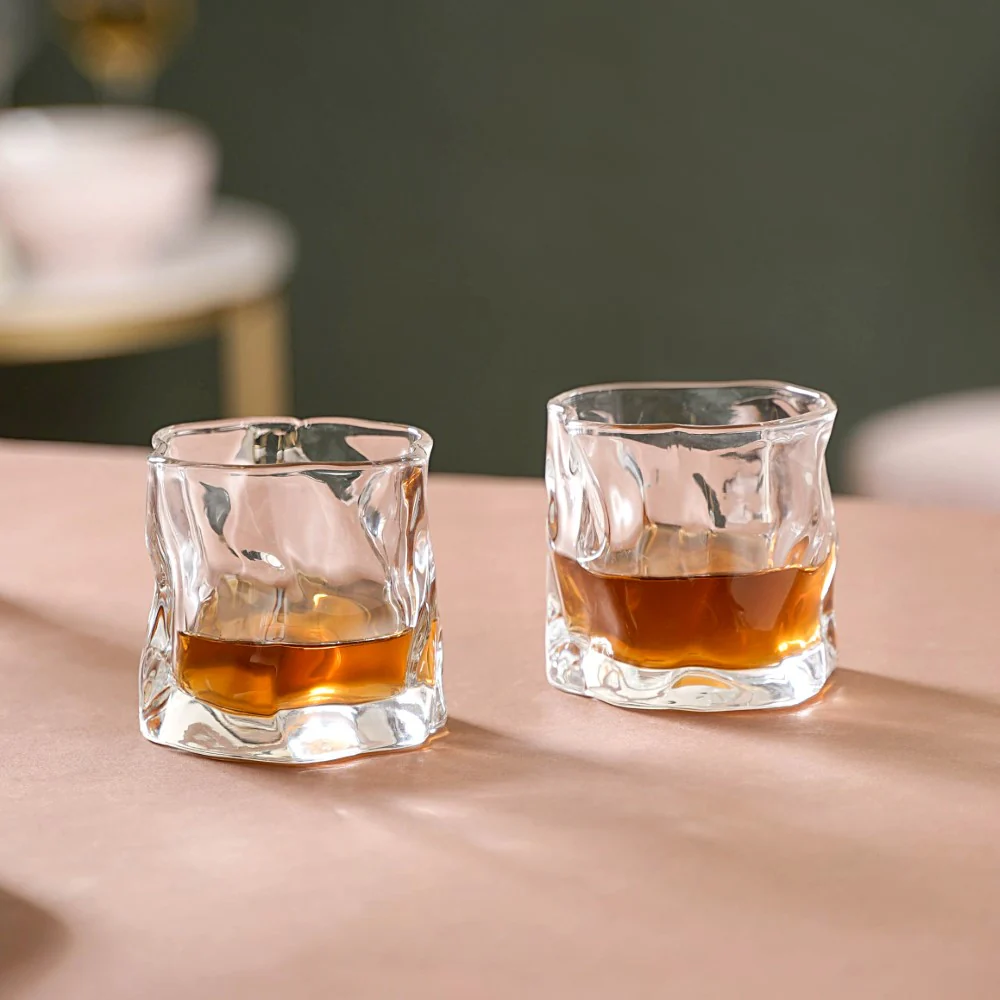 Crystal Water Glass Transparent Set of 6 - Image 7