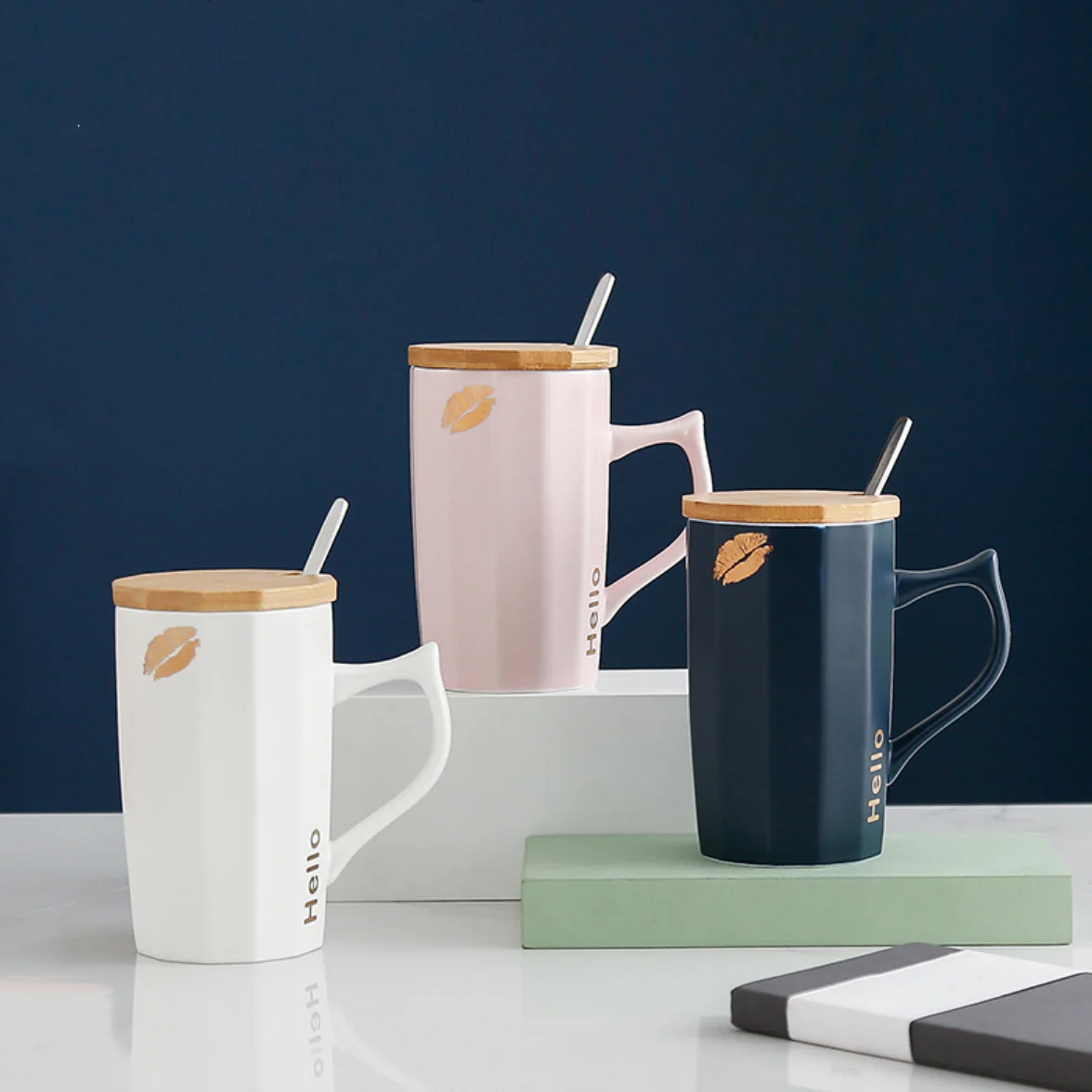 Cup With Lid and Spoon - Image 9