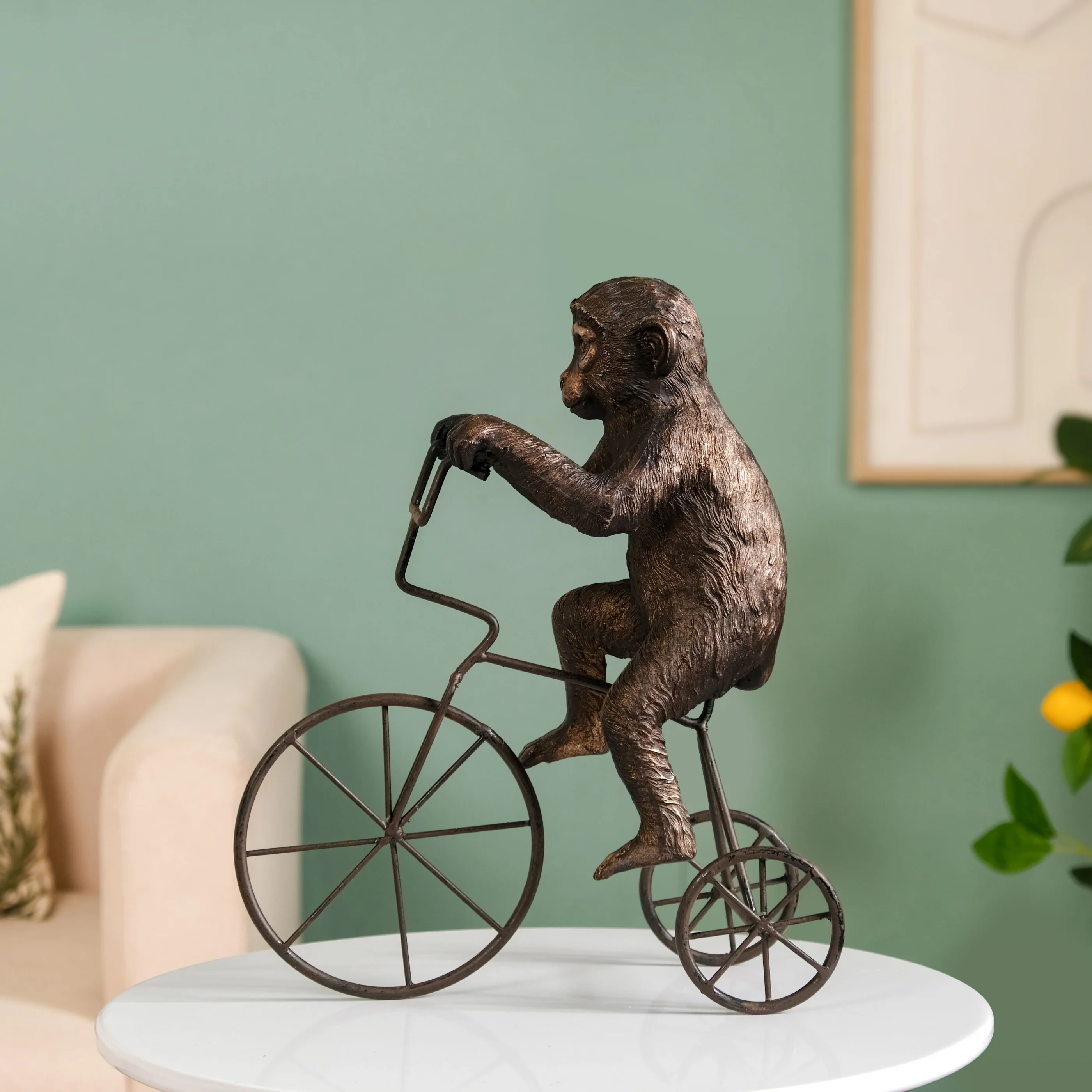 Cyclist Monkey Decorative Art - Image 6