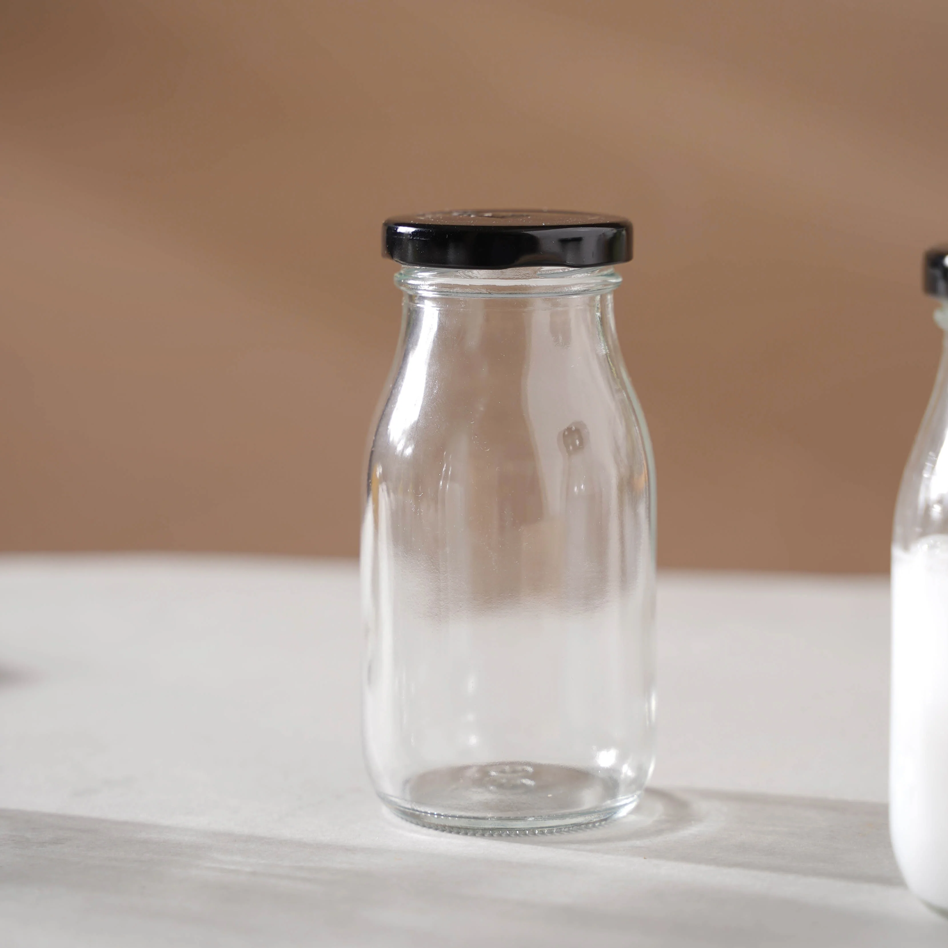 Cylindrical Milk Bottle Set of 4 - Image 6