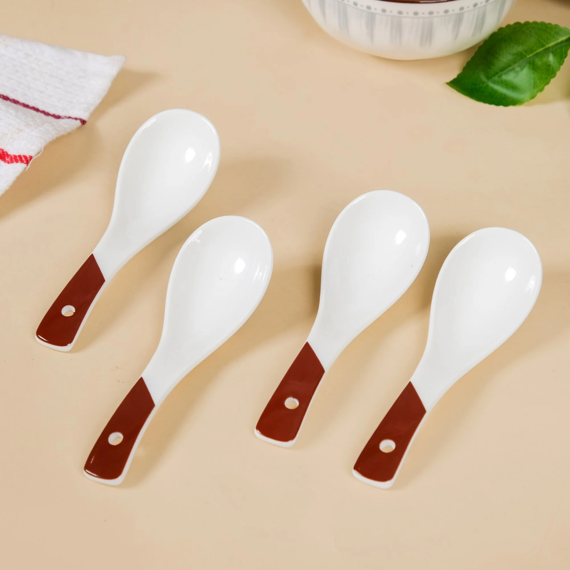 Dainty Dessert Bowl And Soup Spoon Set Of 8 250ml - Image 3