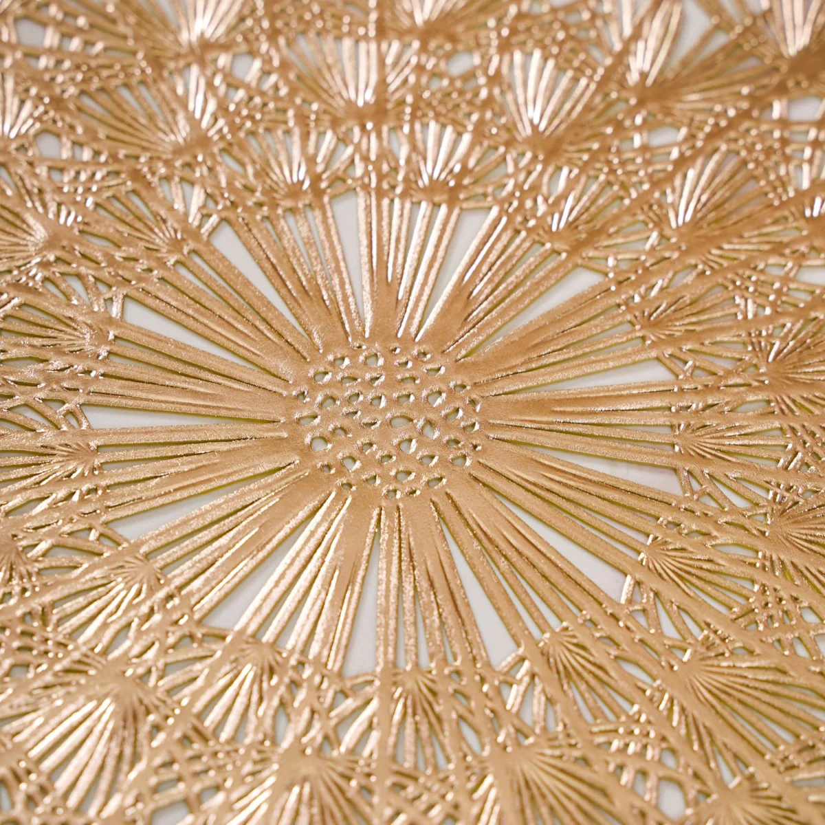 Dandelion Table Mat Set Of 6 Gold - Image 10