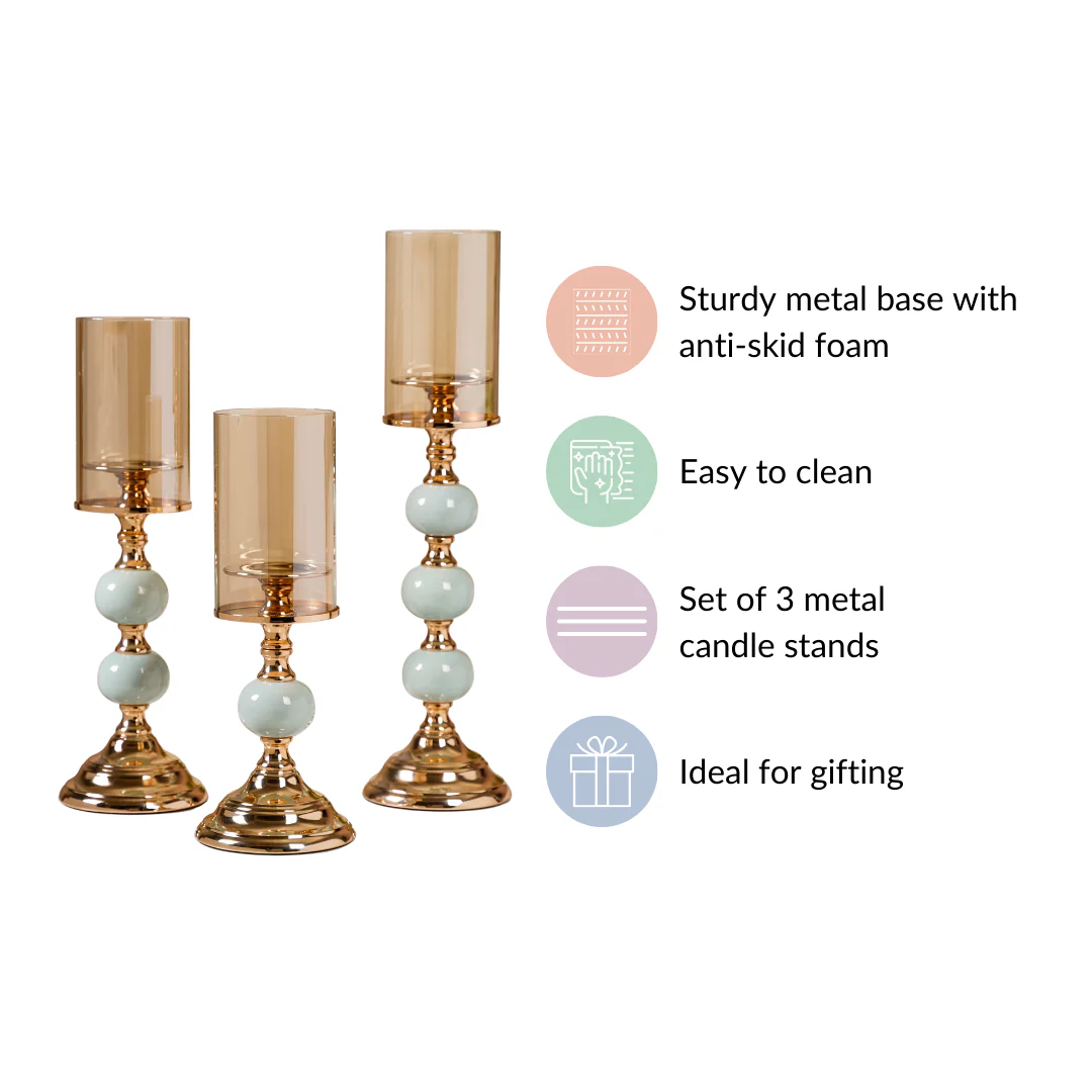 Decor Votive Candle Holder Set of 3 - Image 7