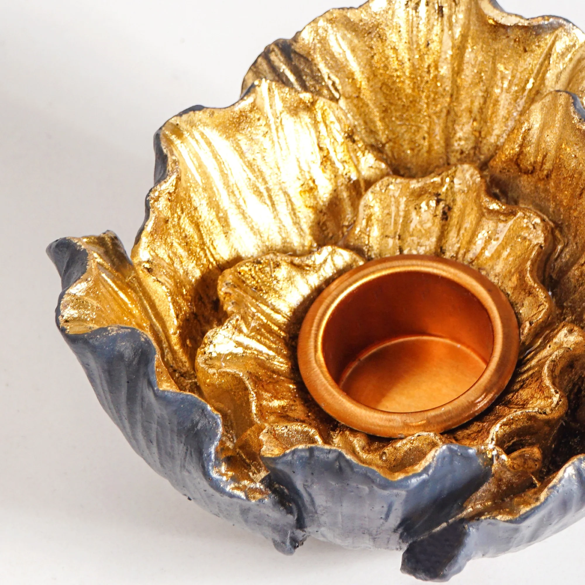 Decorative Bloom Candle Holder - Image 2