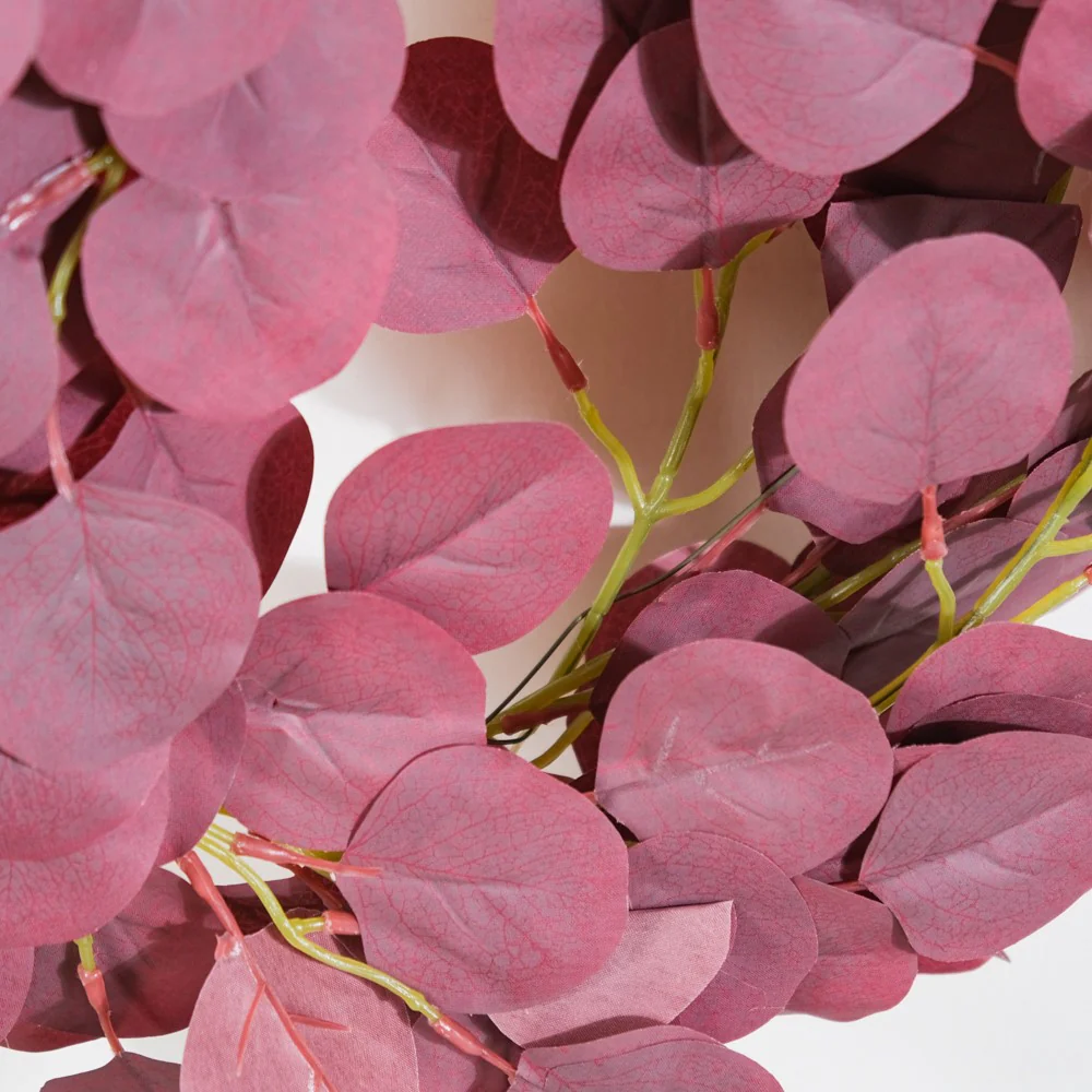 Decorative Eucalyptus Leaf Vine Purple - Image 8