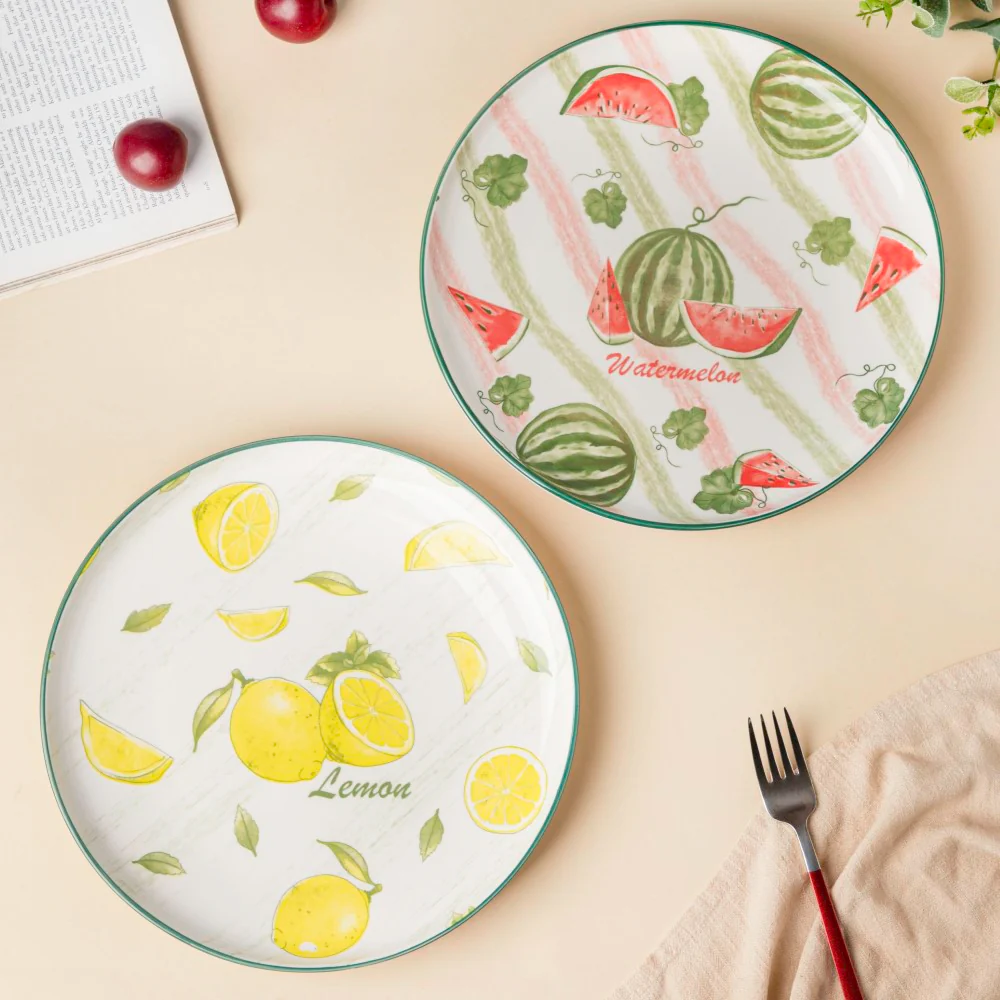 Decorative Lemon Fruit Plate 10 Inch - Image 5