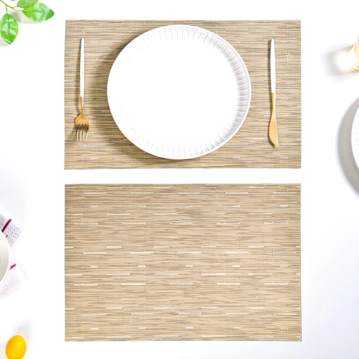 Deep Sand Dining Mats Set Of 6 - Image 7