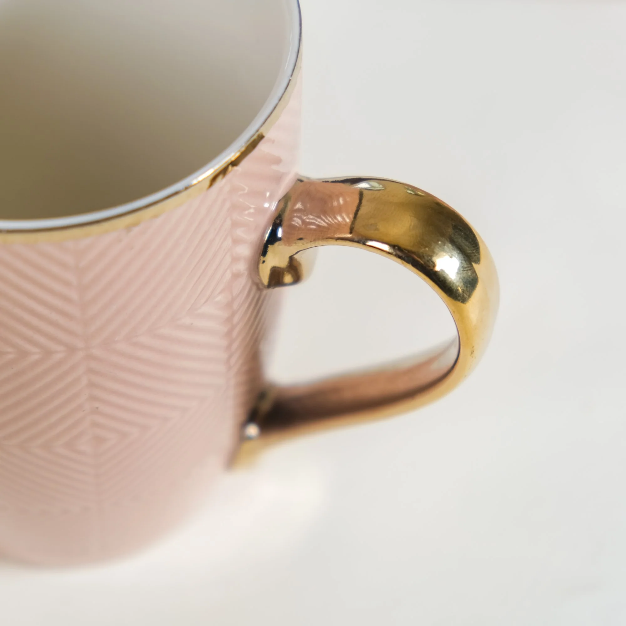 Design Mug For Coffee Set of 6 Beige 330ml - Image 10