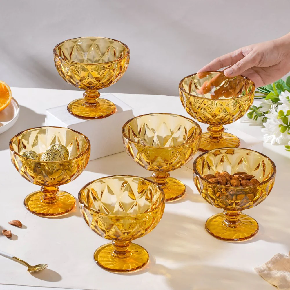 Dessert Serving Glass Set Of 6 300 ml - Image 2