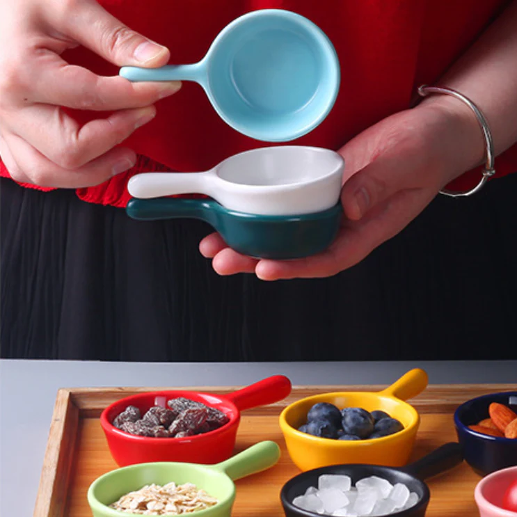 Dip Bowl With Handle Set of 9 - Image 12