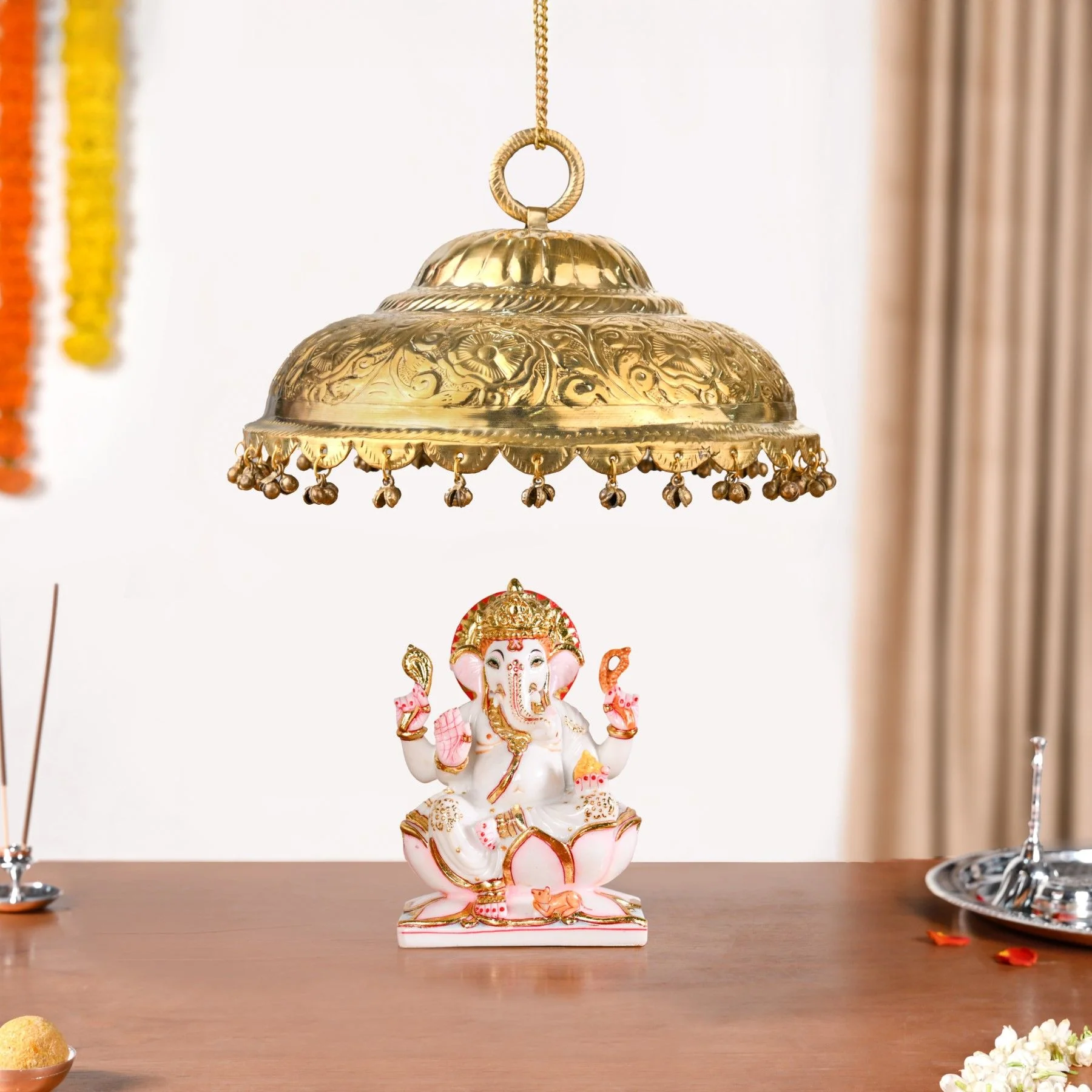 Divine Singhasan Chatra Gold Large 26cm - Image 2