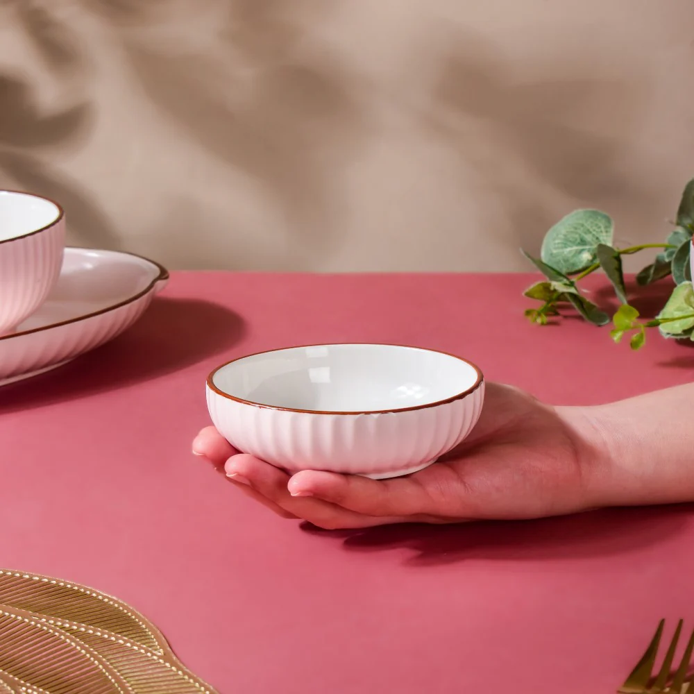Dune Dessert Plate Pink - Image 2