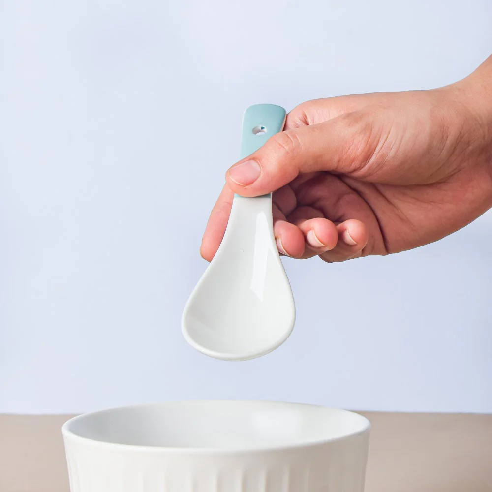 Dune Soup Spoon Blue - Image 3