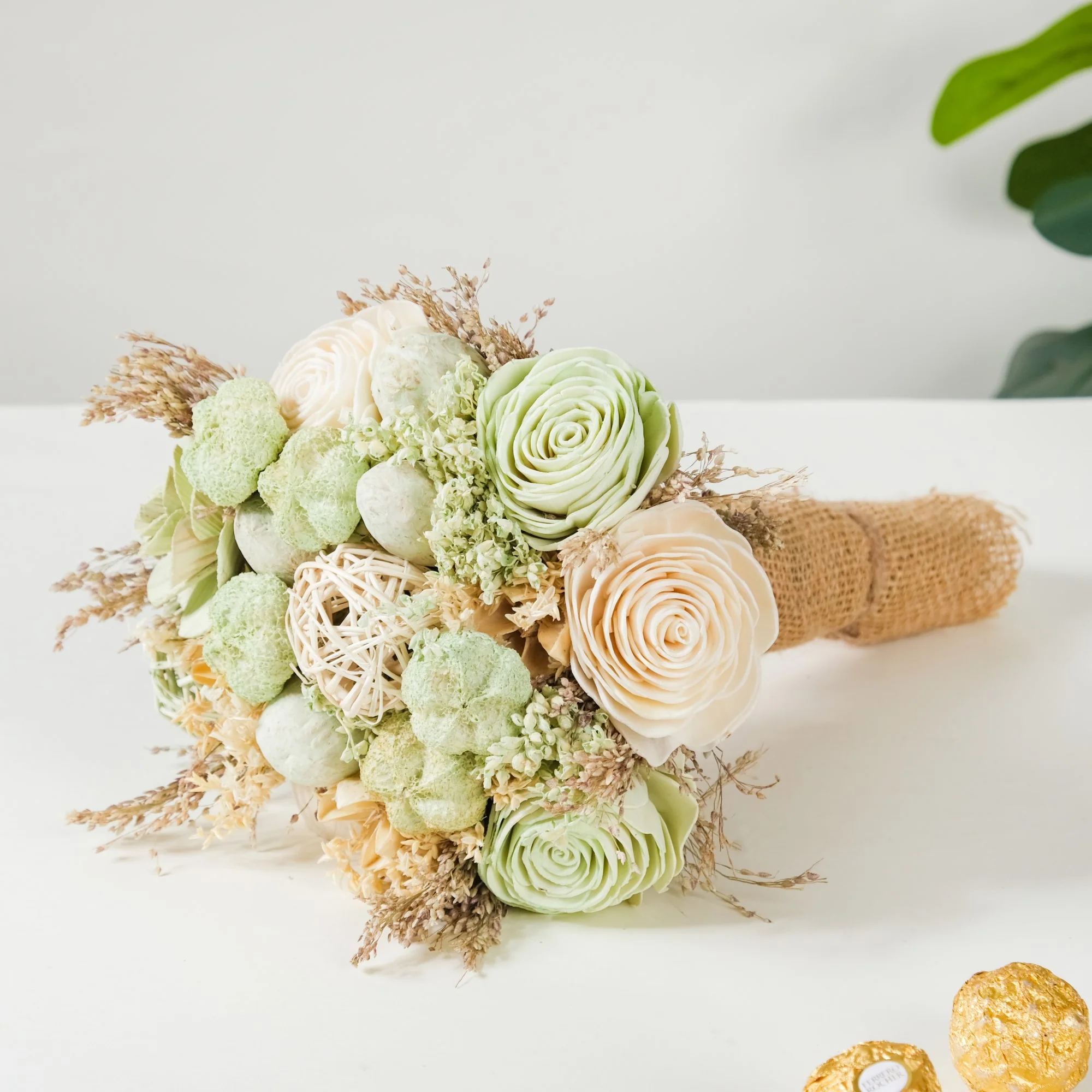 Eco-friendly Bouquet Raksha Bandhan Gift Set Of 4 - Image 4
