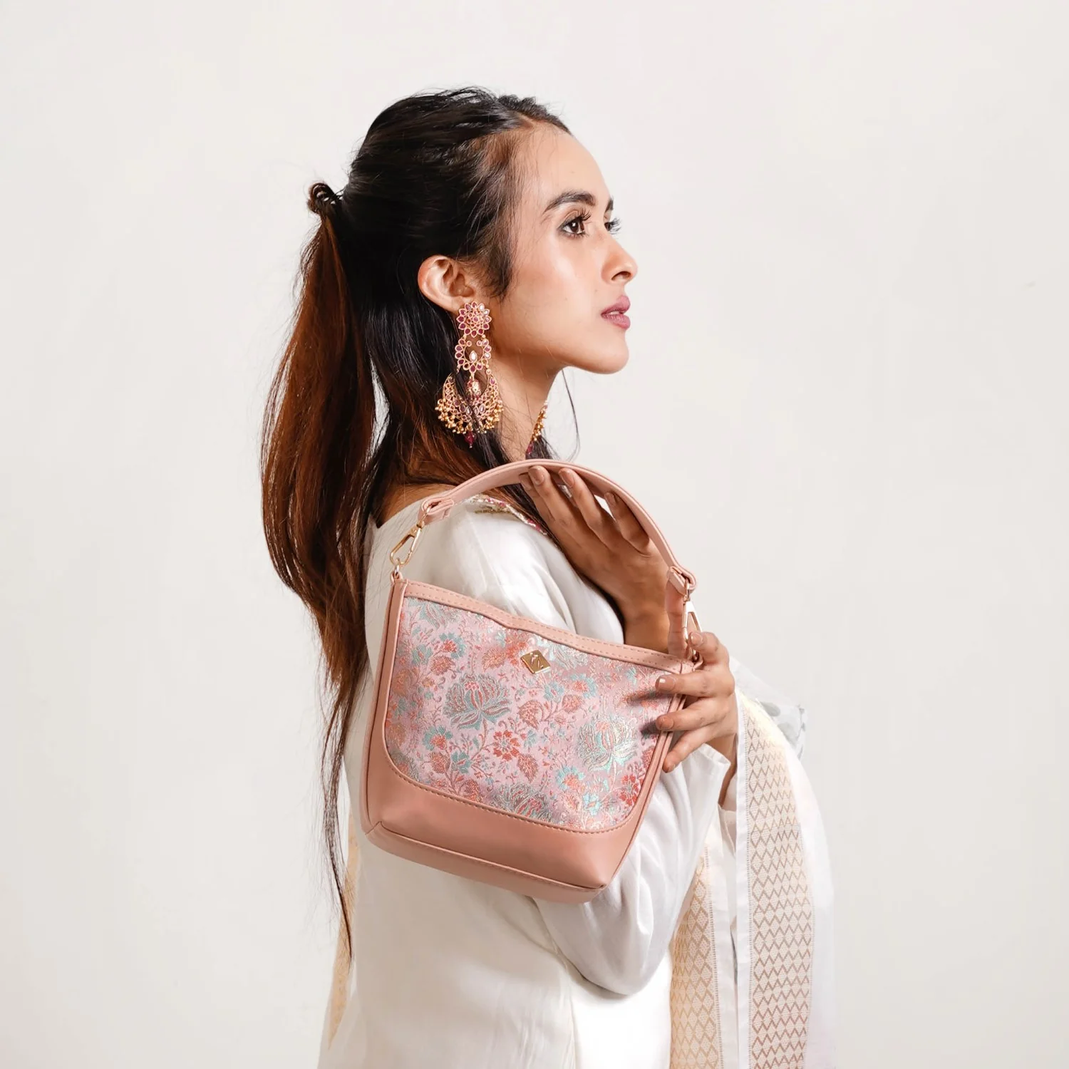 Eden Women Bucket Bag Pink - Image 3