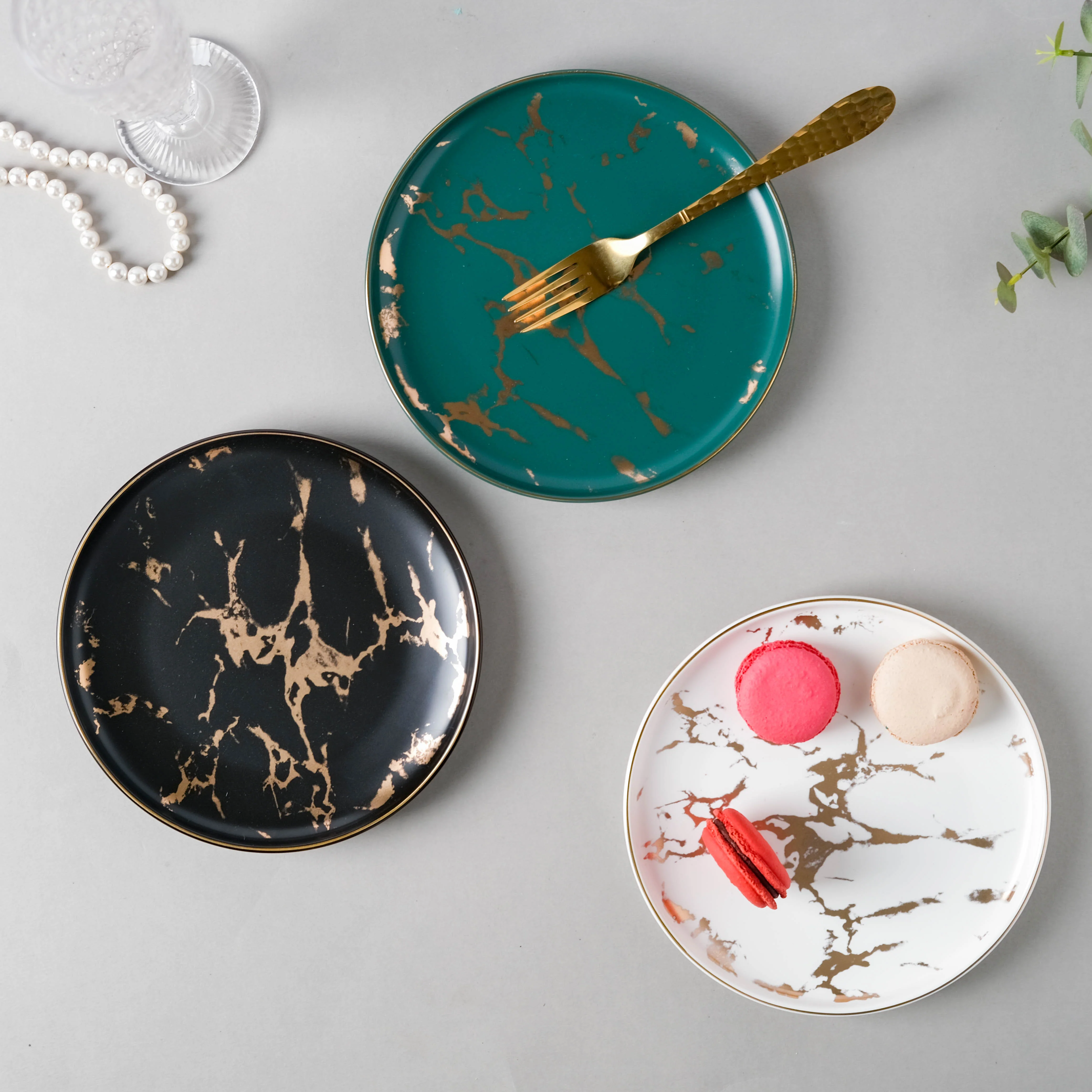 Elegant Snack Serving Plate - Image 6