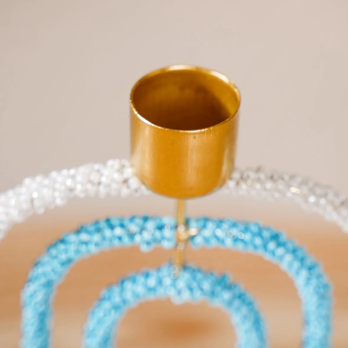 Embellished Candle Stand For Home Decor - Image 9