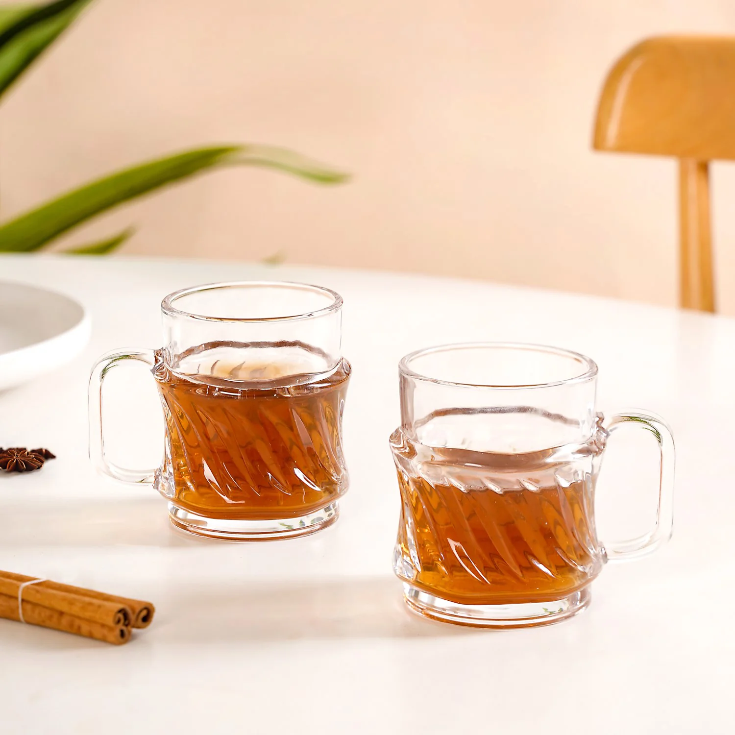Embossed Tea Cup Set Of 6 165ml - Image 10