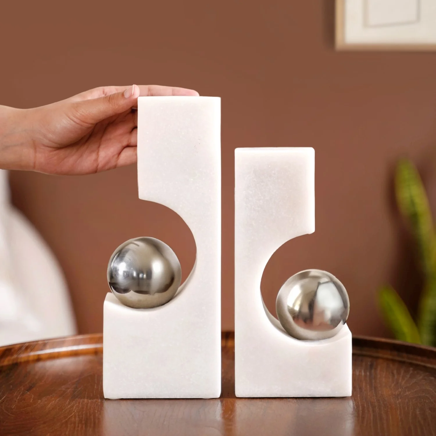 Equilibrium Decorative Bookend Sculpt Set - Image 2