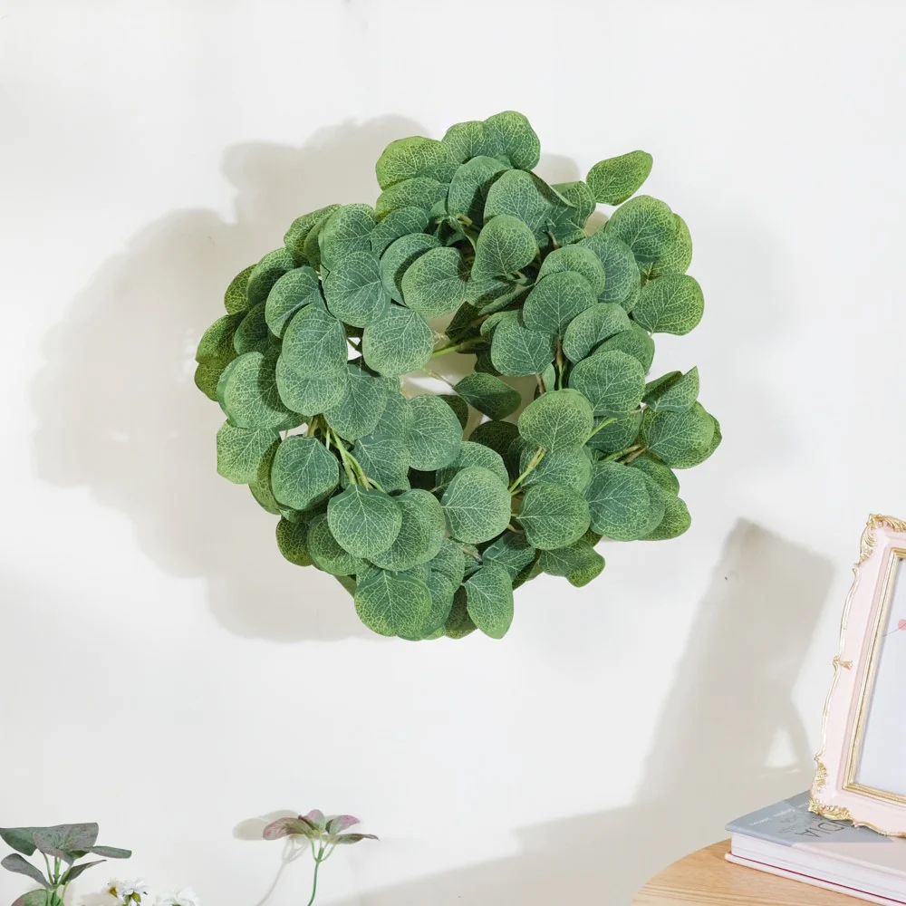 Eucalyptus Leaf Vine For Decor Light Green - Image 5