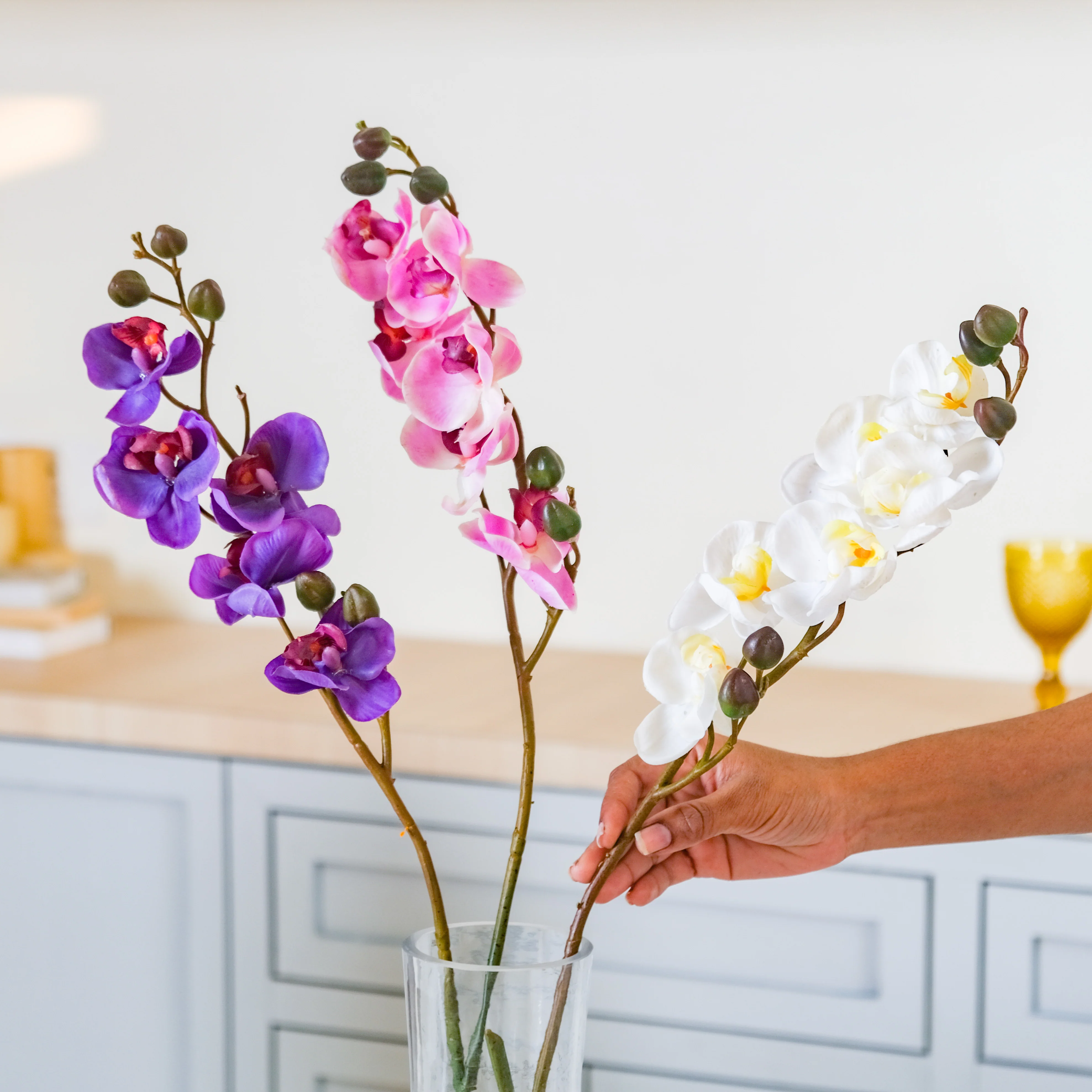 Faux Orchid Stem - Image 11