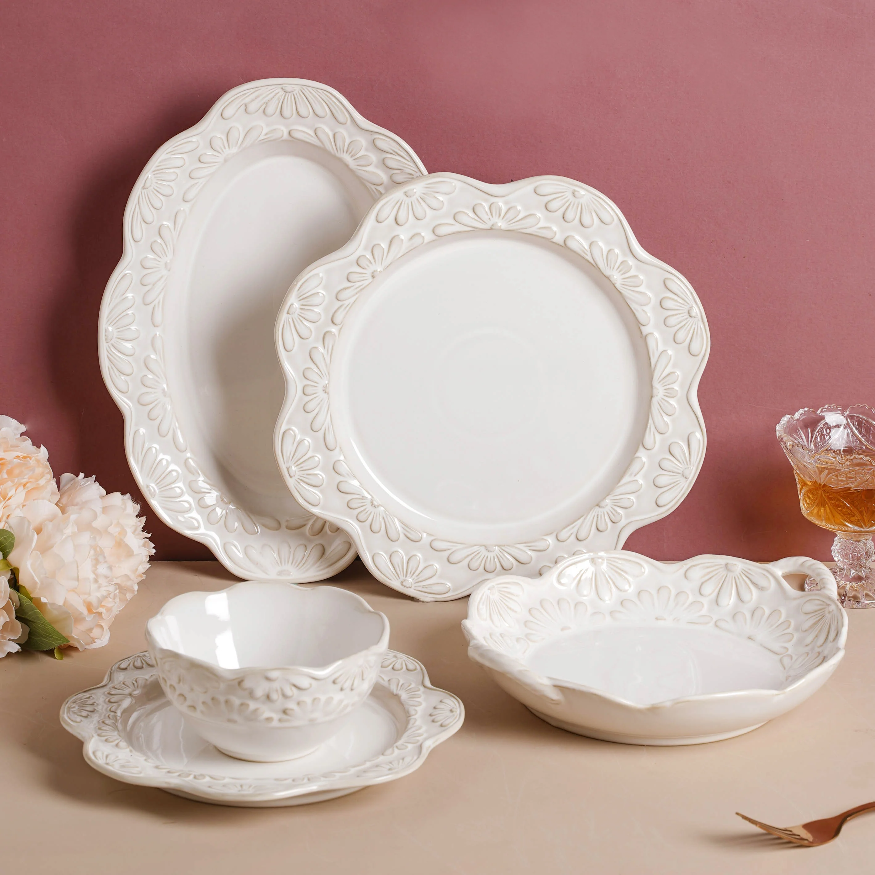 Faye Ornamental Snack Bowl 400 ml - Image 7