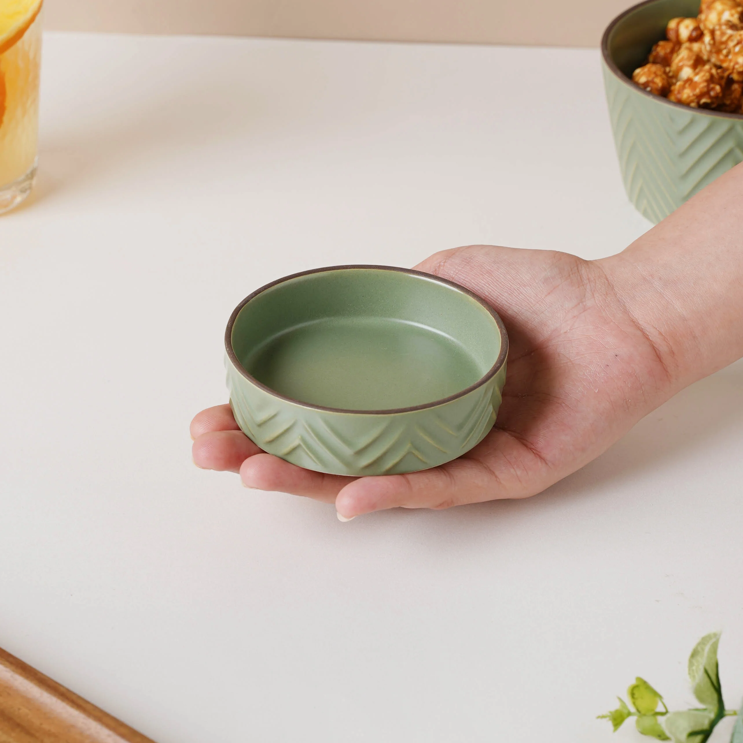 Fern Green Dip Bowl - Image 2