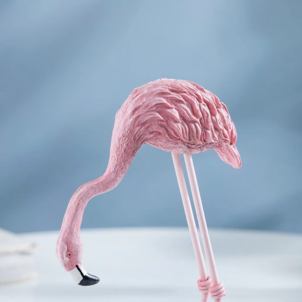 Flamingo Resin Decor Showpiece Pink Set Of 3 - Image 9
