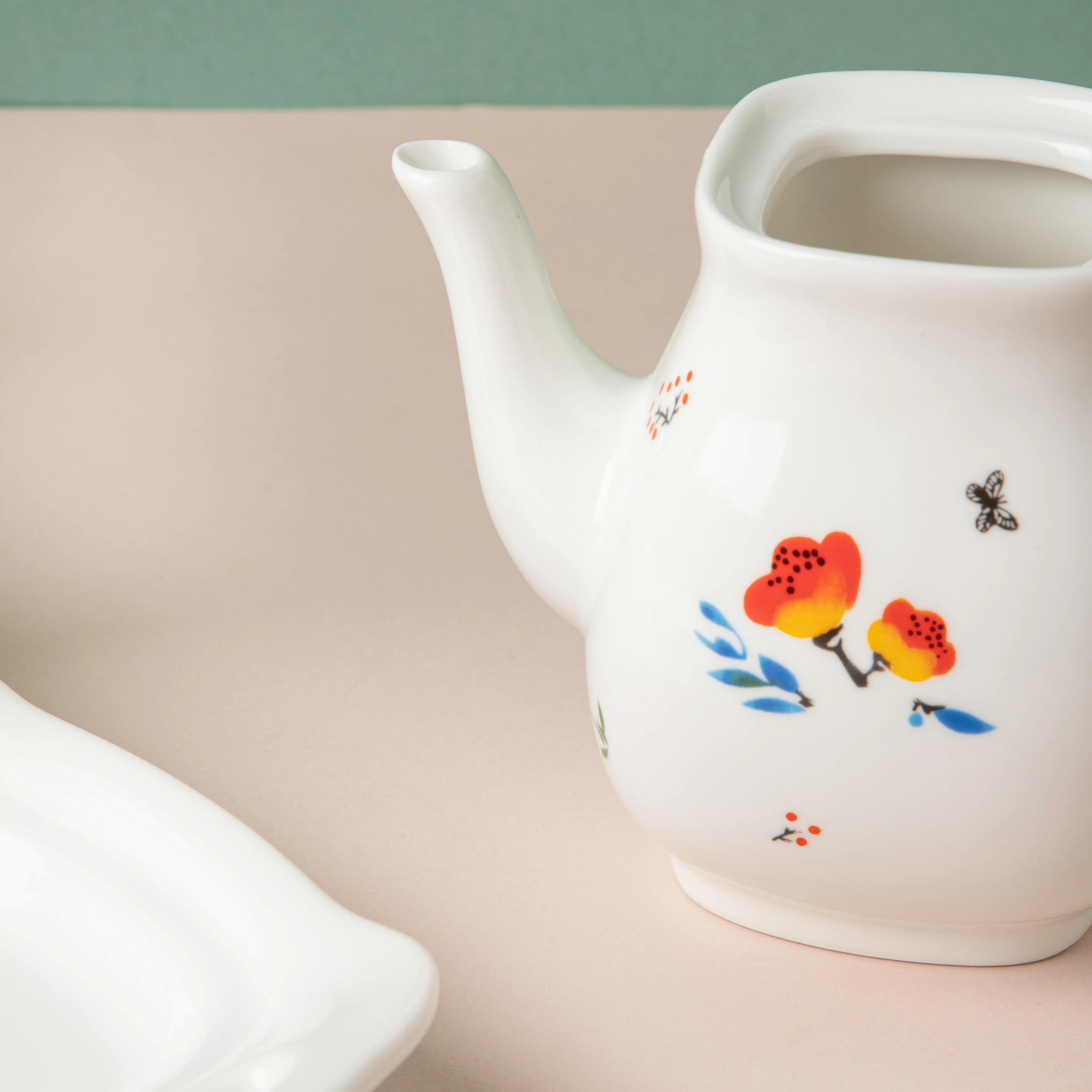 Floral Condiment Kettle Set Of 3 - Image 10
