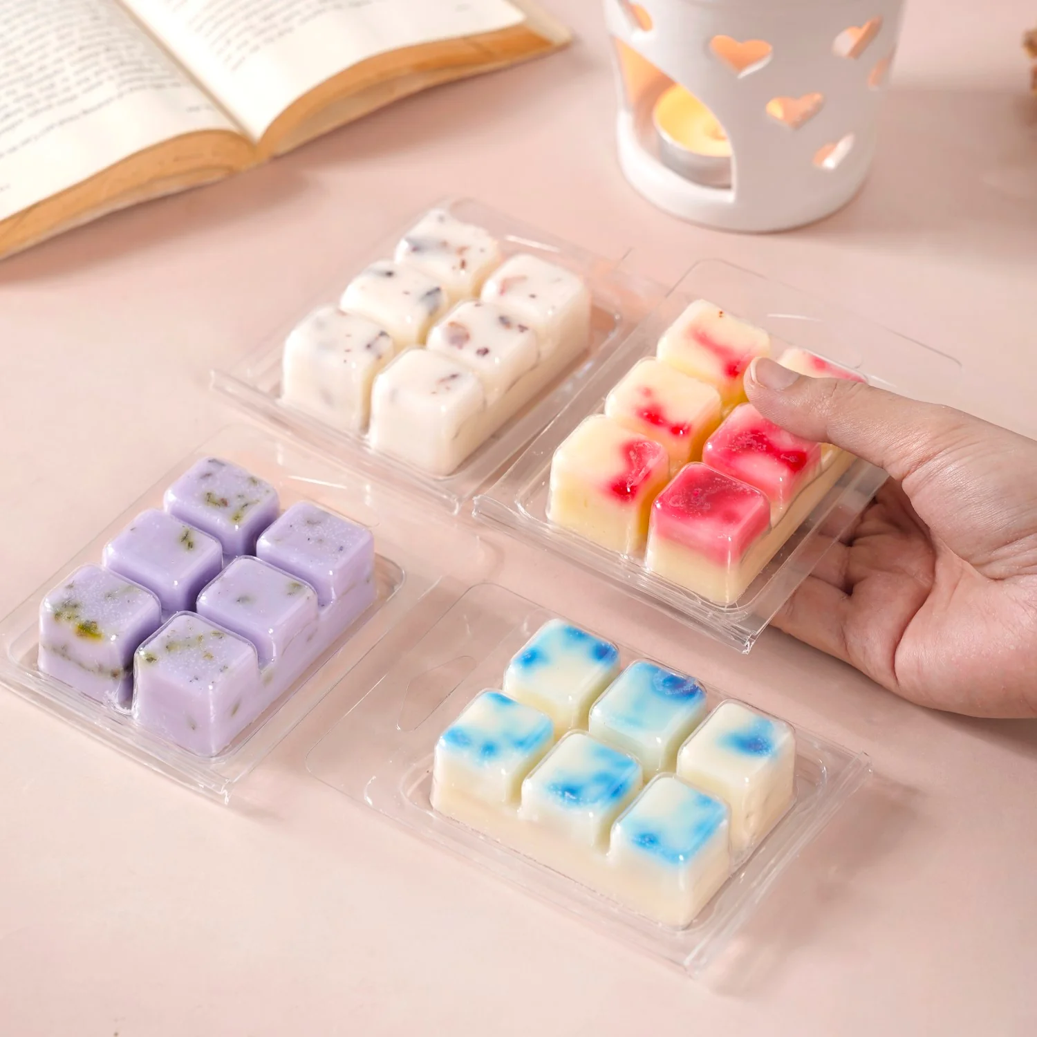 Floral Fusion Scented Wax Melts Set Of 4 - Image 3