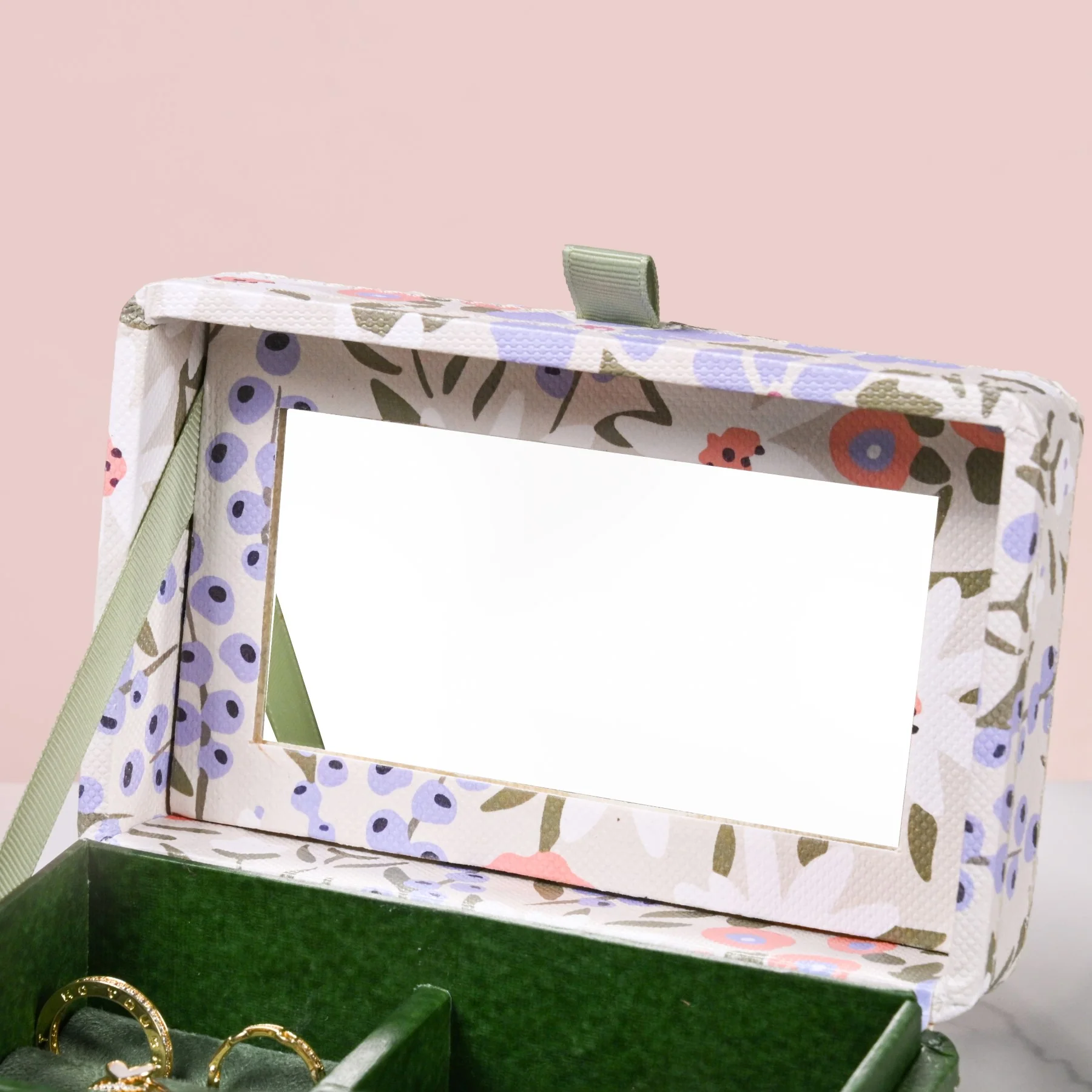 Florina Portable Jewellery Box With Mirror - Image 7